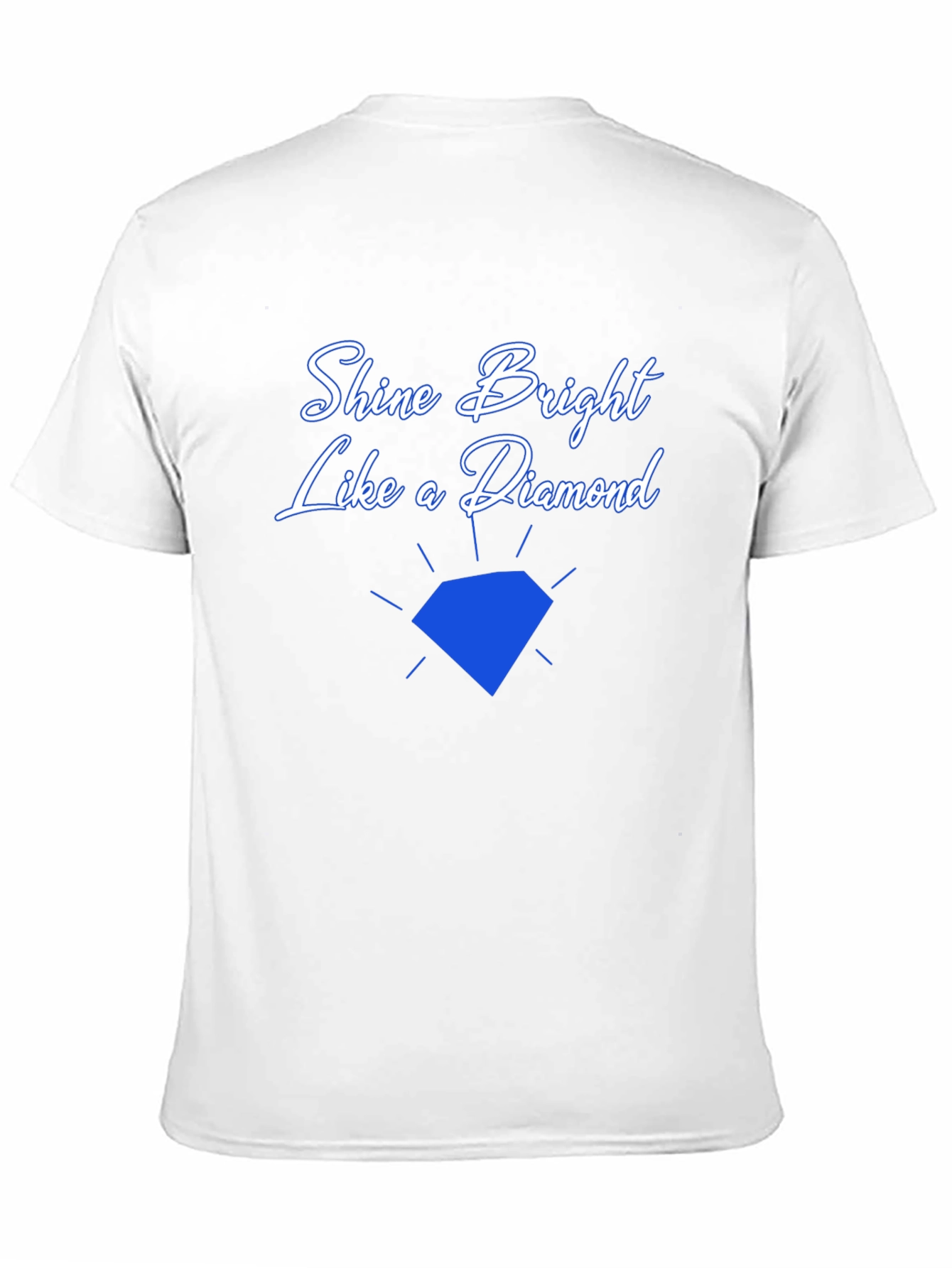 Shine Bright Diamond Graphic Tee - Black