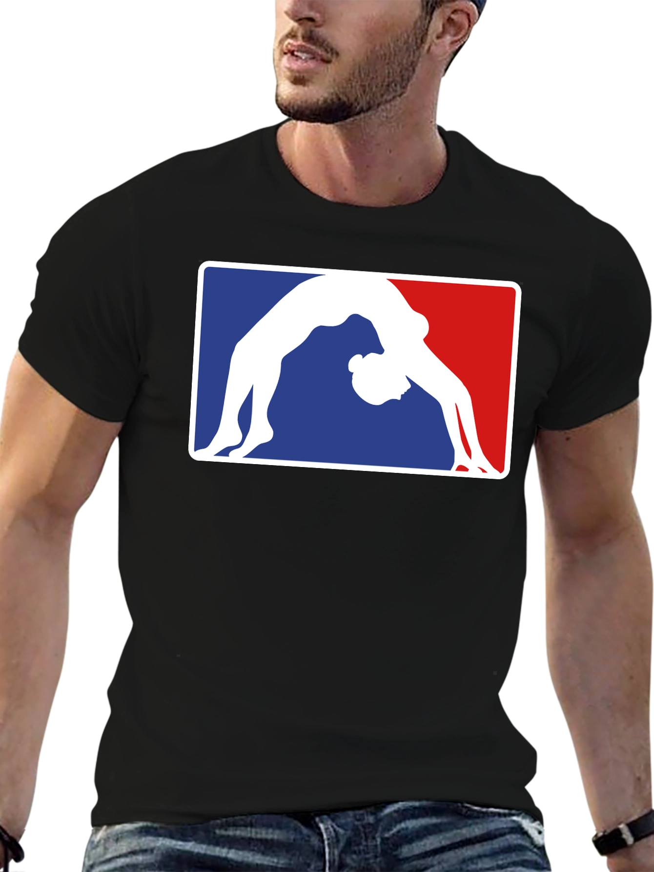 Gymnast Pose T-Shirt - Athlete in Action