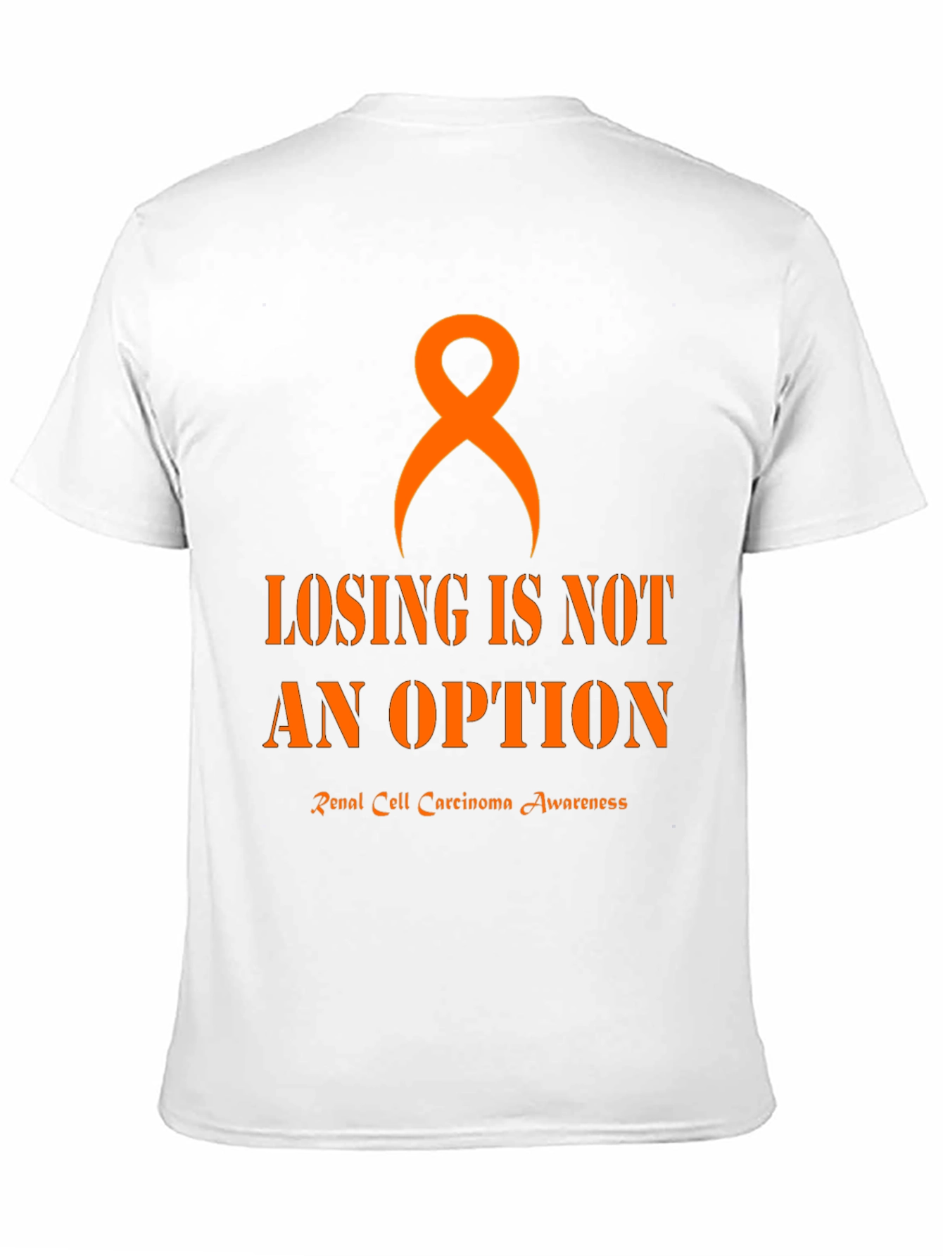 Renal Cell Carcinoma Awareness Ribbon T-Shirt