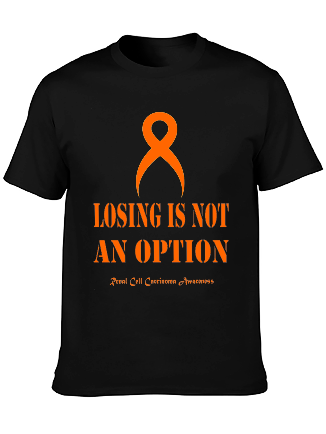 Renal Cell Carcinoma Awareness Ribbon T-Shirt