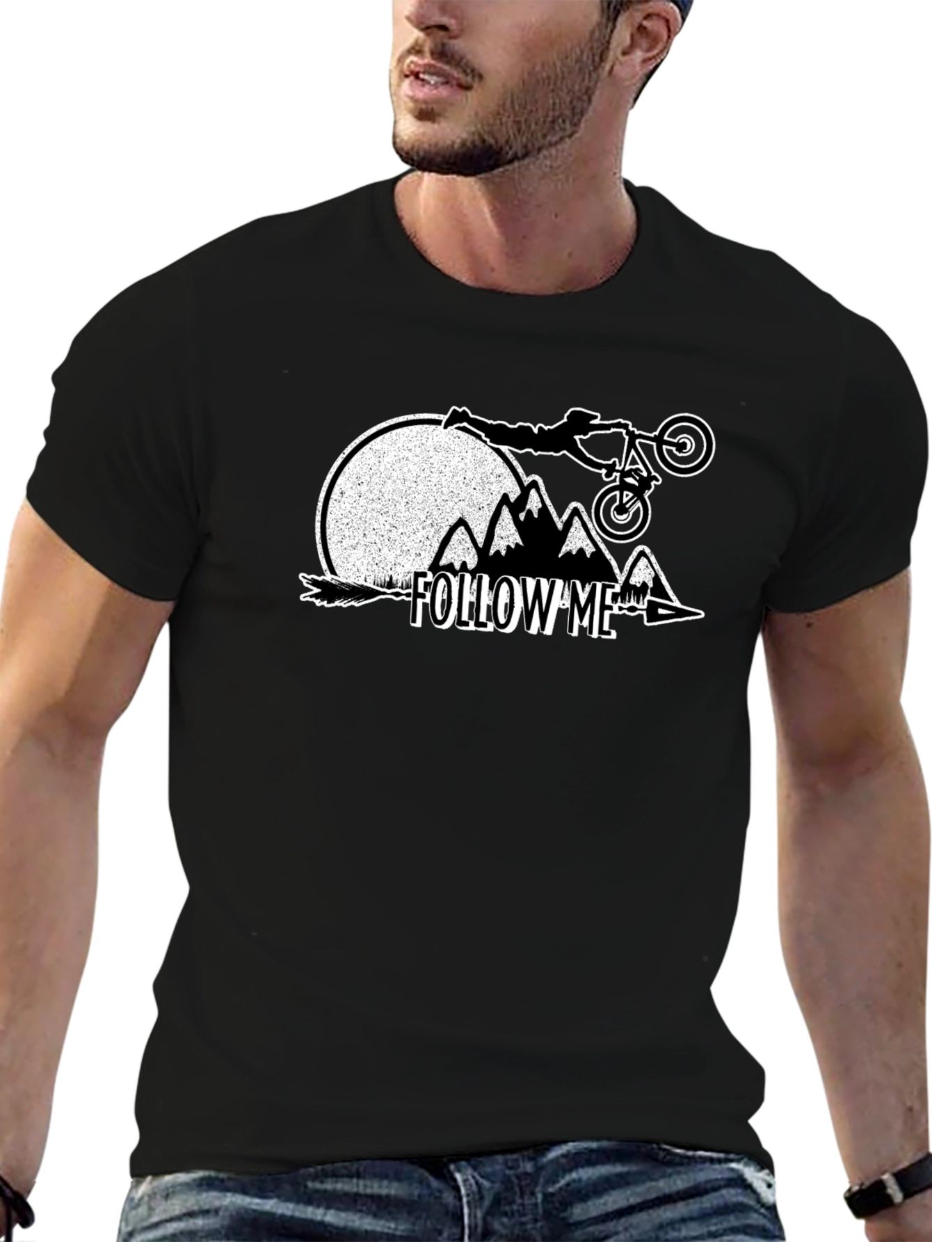 Mountain Bike Follow Me T-Shirt