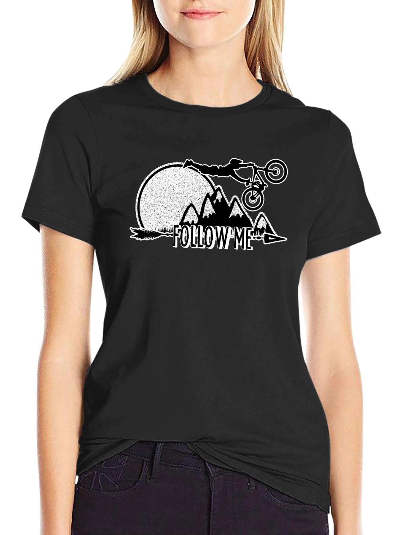 Mountain Bike Follow Me T-Shirt