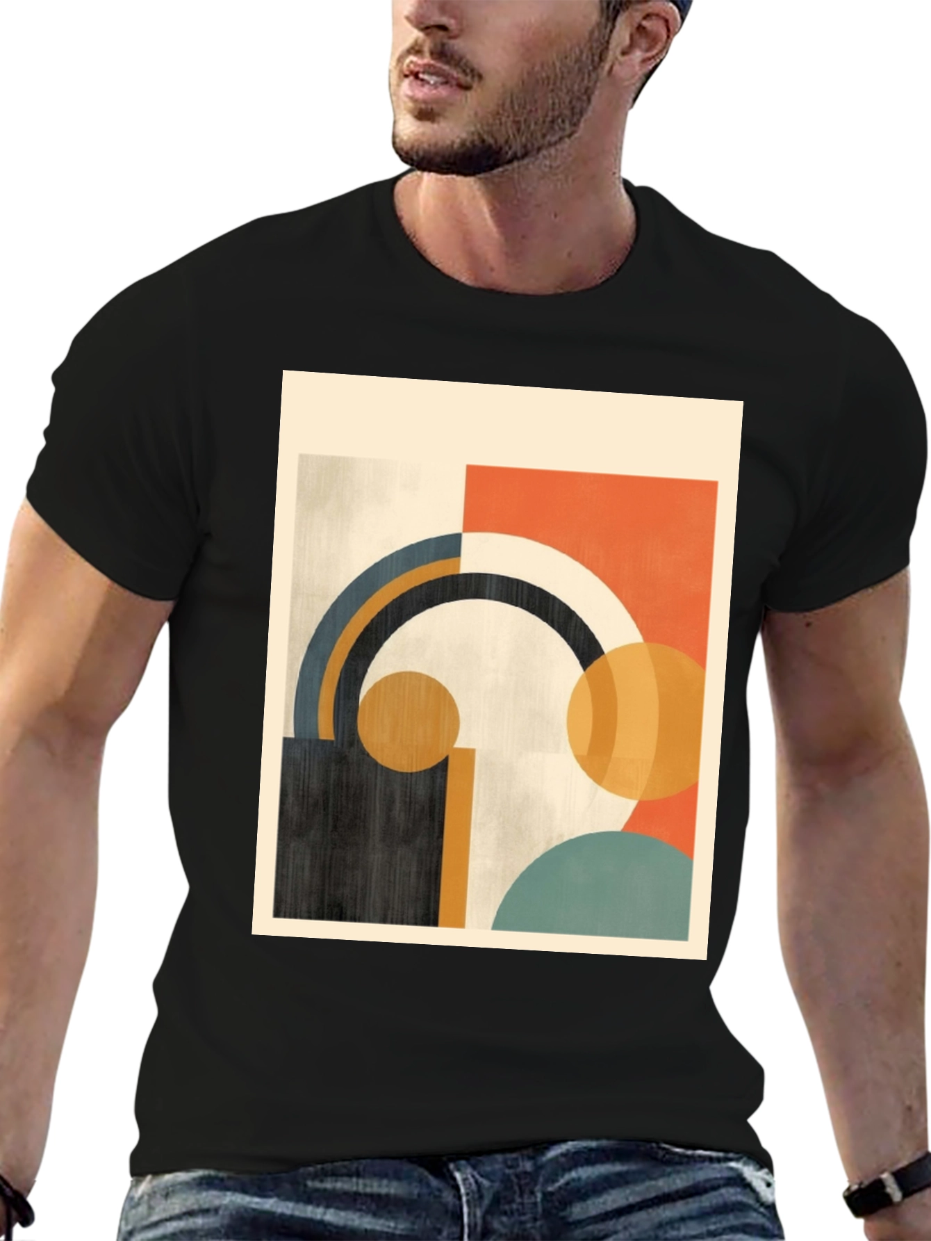 Abstract Geometric Art T-Shirt