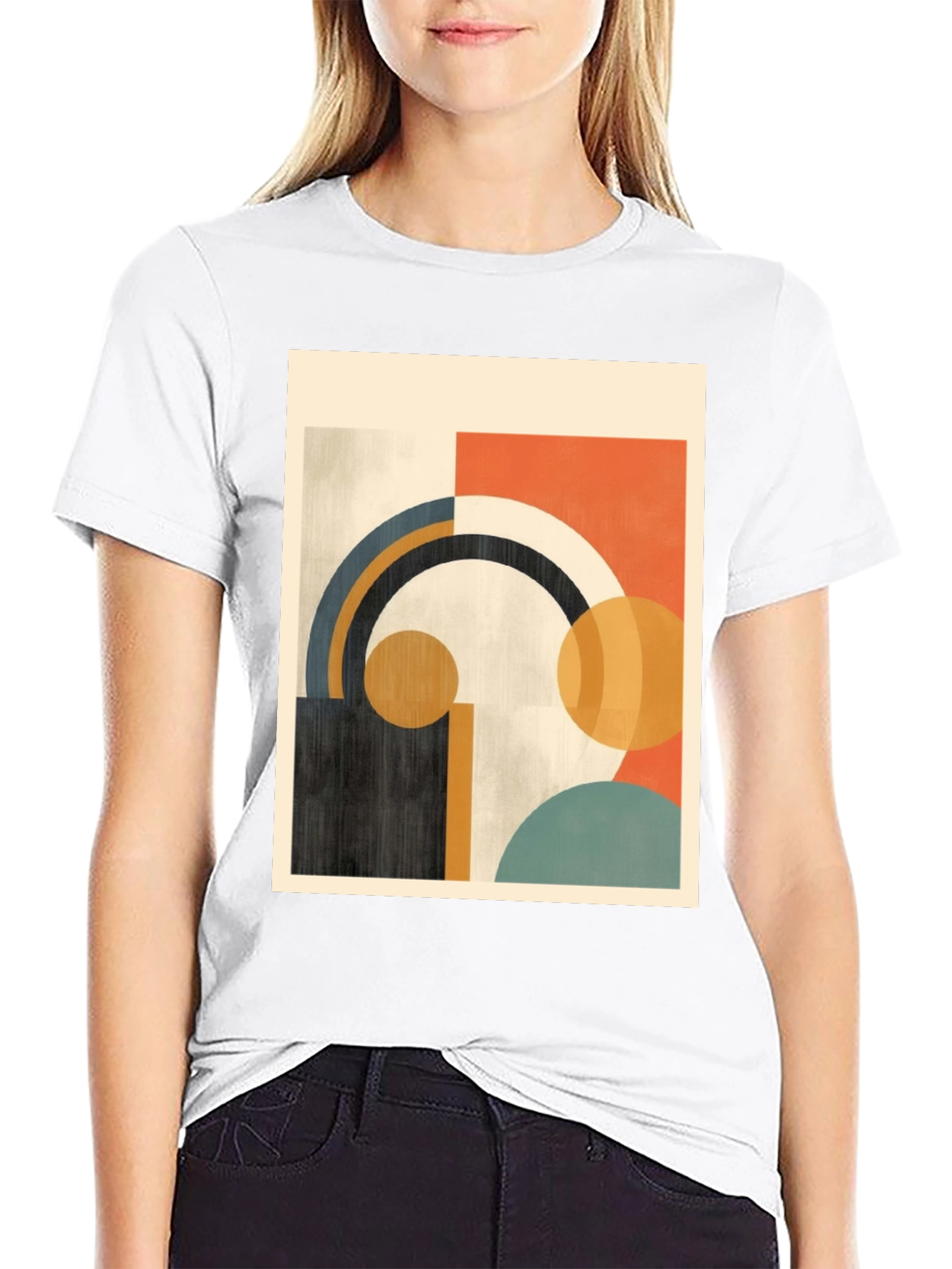 Abstract Geometric Art T-Shirt