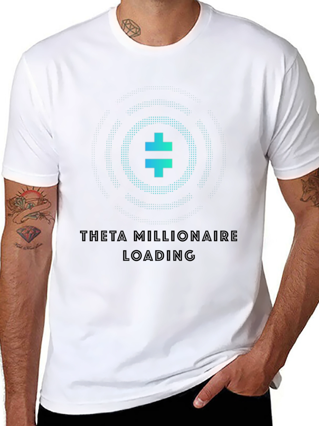 Theta Millionaire Loading T-Shirt