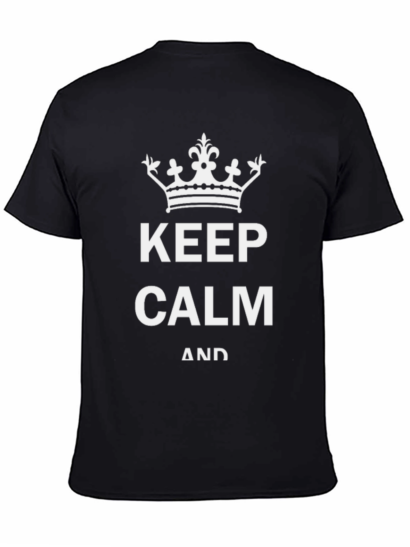 Keep Calm Graphic T-Shirt - Relaxed Fit