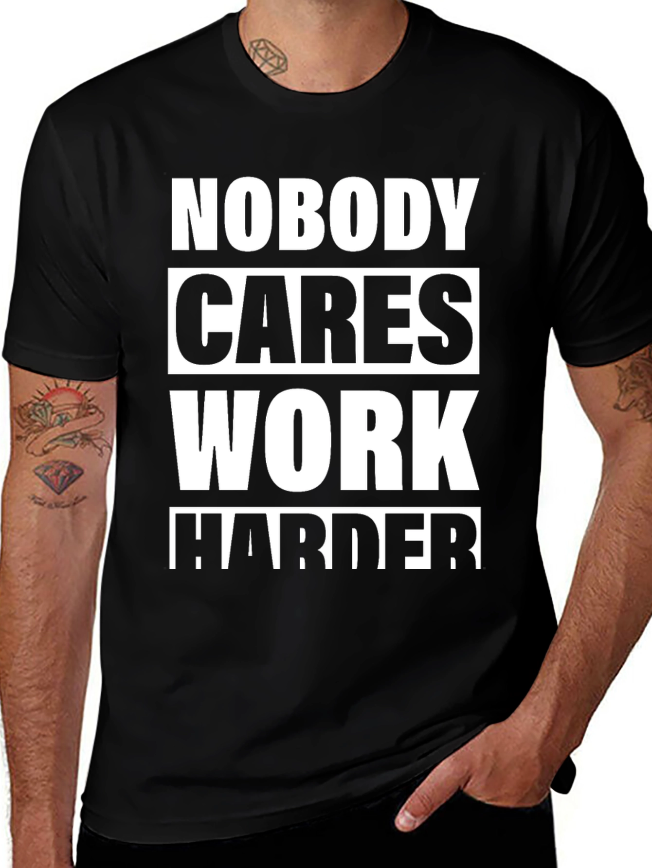 Motivational Work Harder T-Shirt