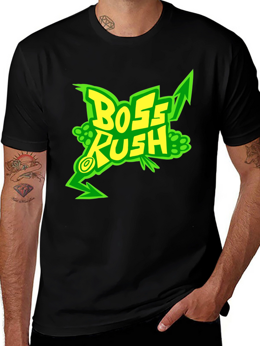 Boss Kush Graphic Print Black T-Shirt