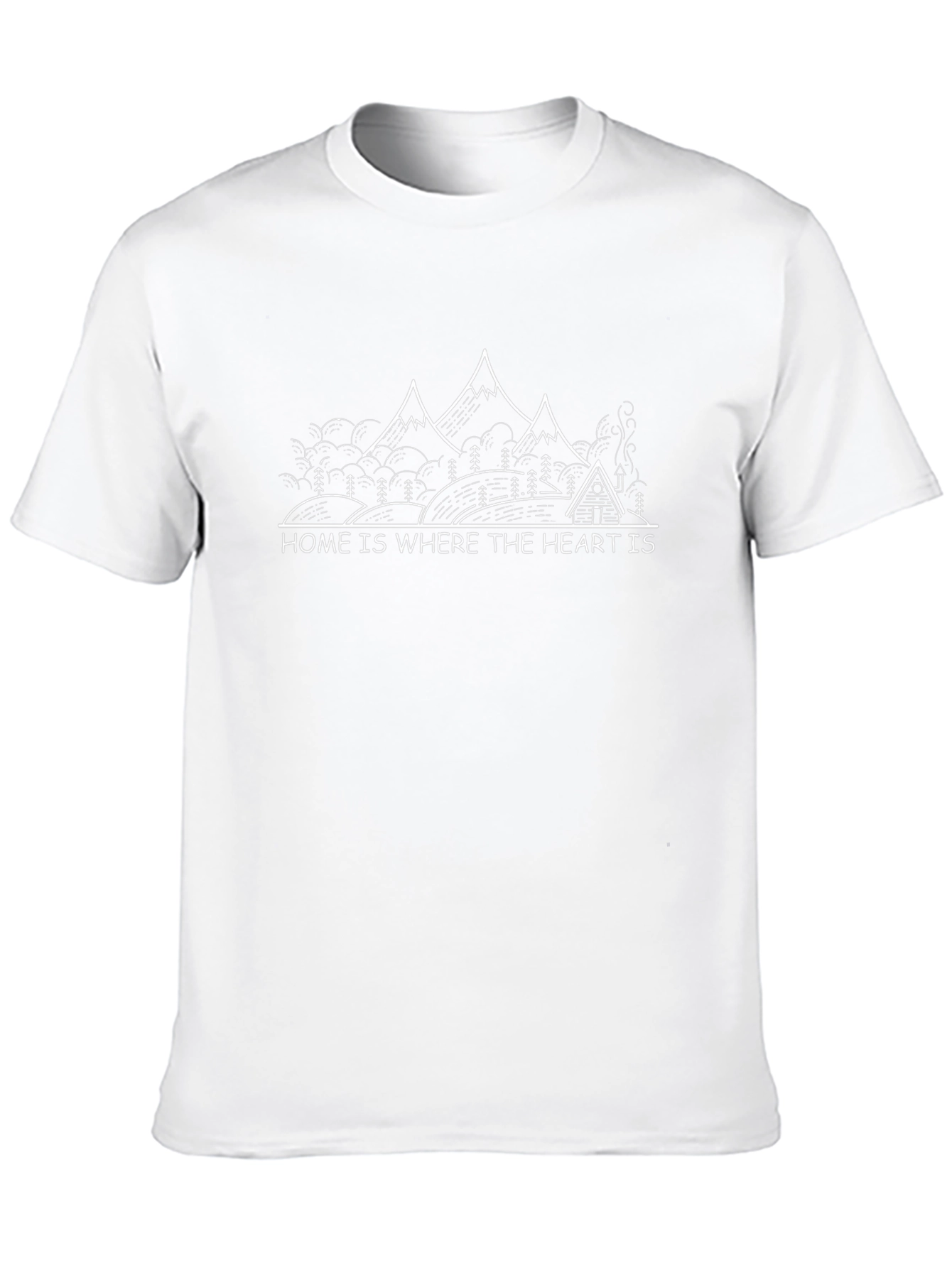Home Is Where The Heart Is Graphic Tee