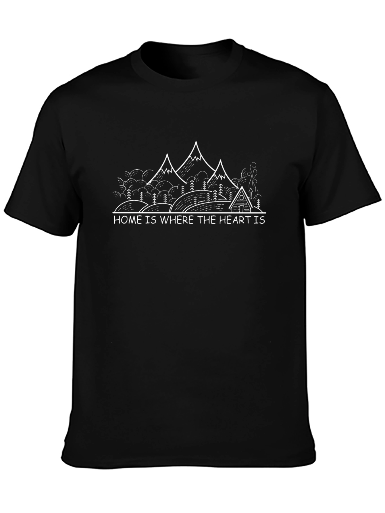 Home Is Where The Heart Is Graphic Tee