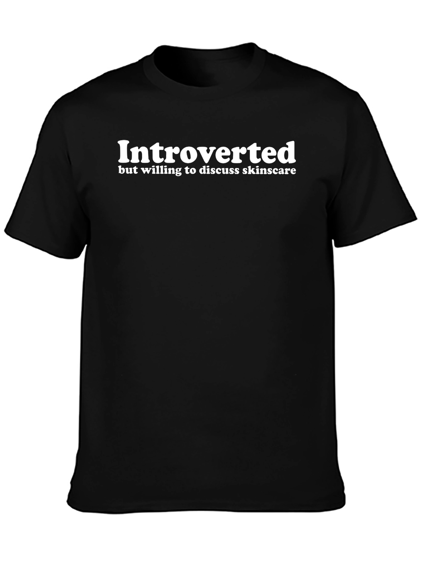 Introverted Skincare T-Shirt - Comfortable & Stylish
