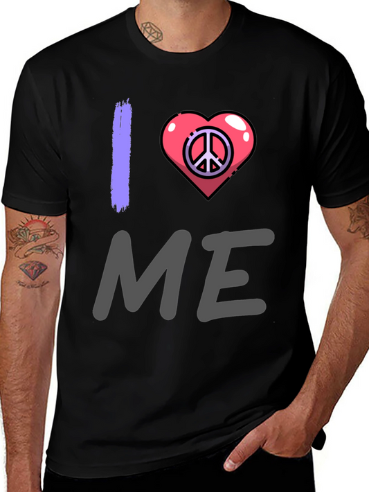 I Heart Me Graphic Tee - Peace and Self Love