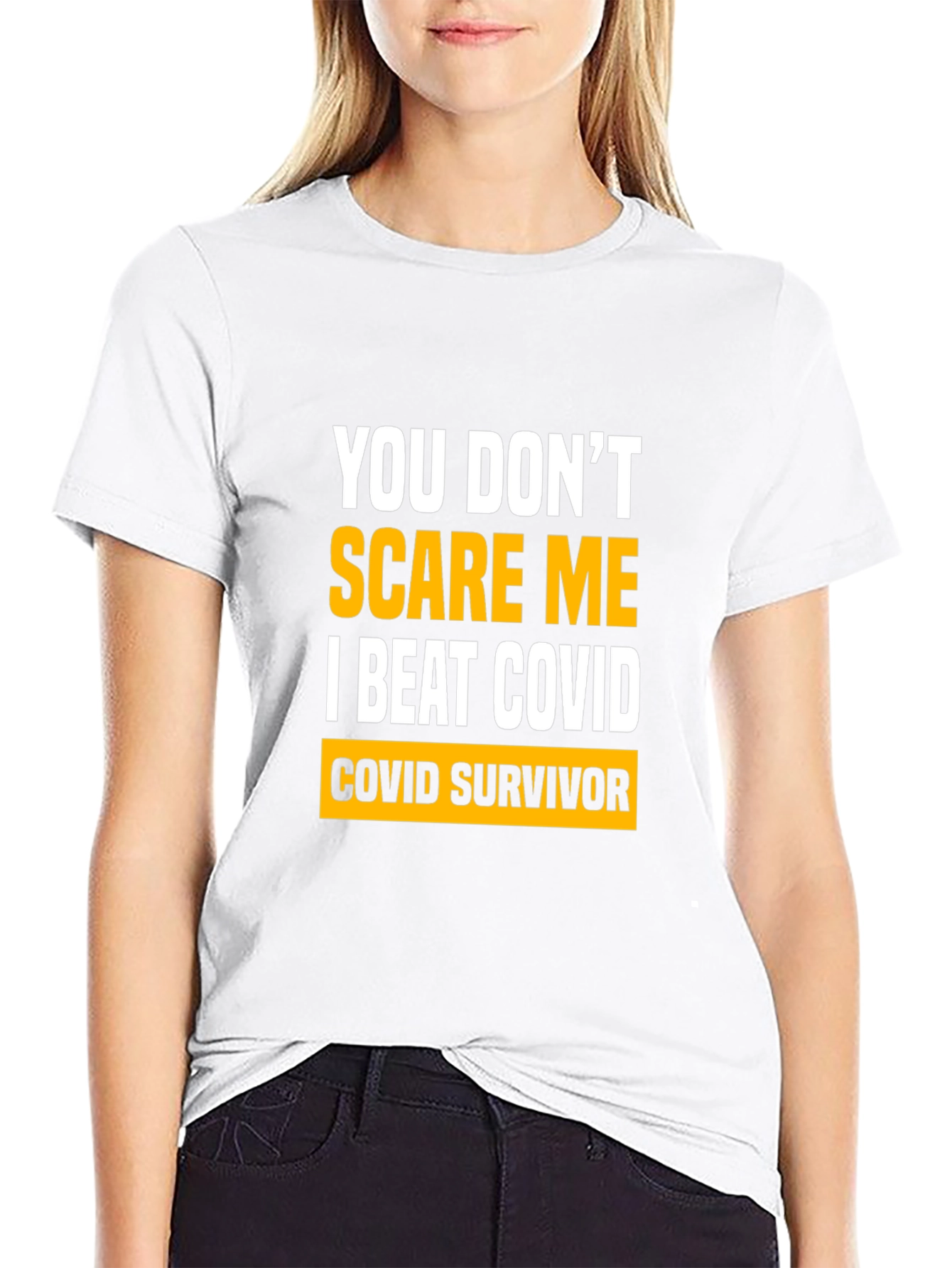 COVID Survivor T-Shirt - I Beat COVID