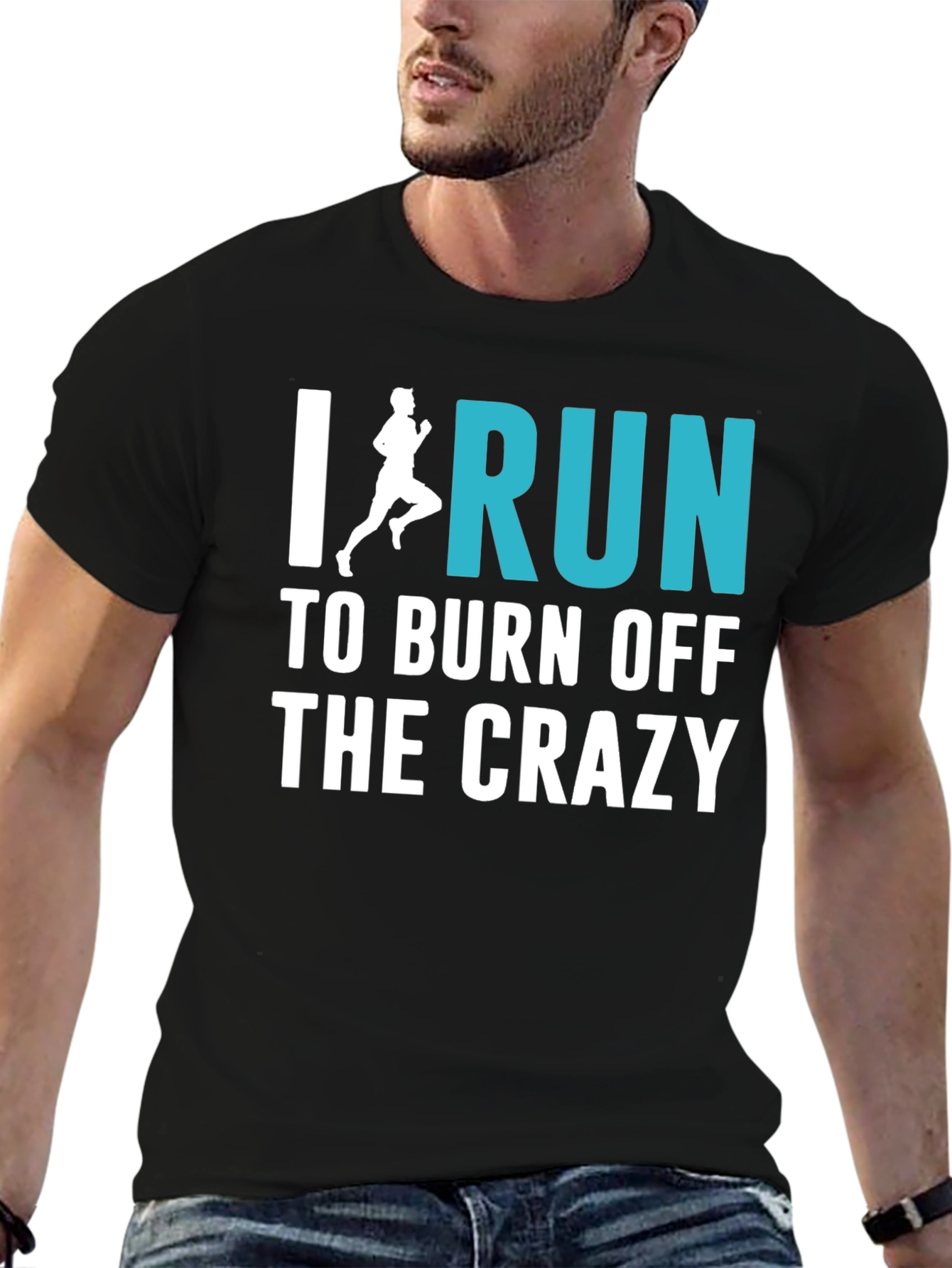I Run To Burn Off The Crazy T-Shirt