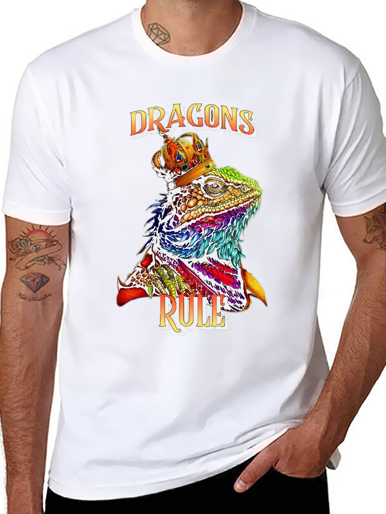 Dragons Rule Graphic T-Shirt