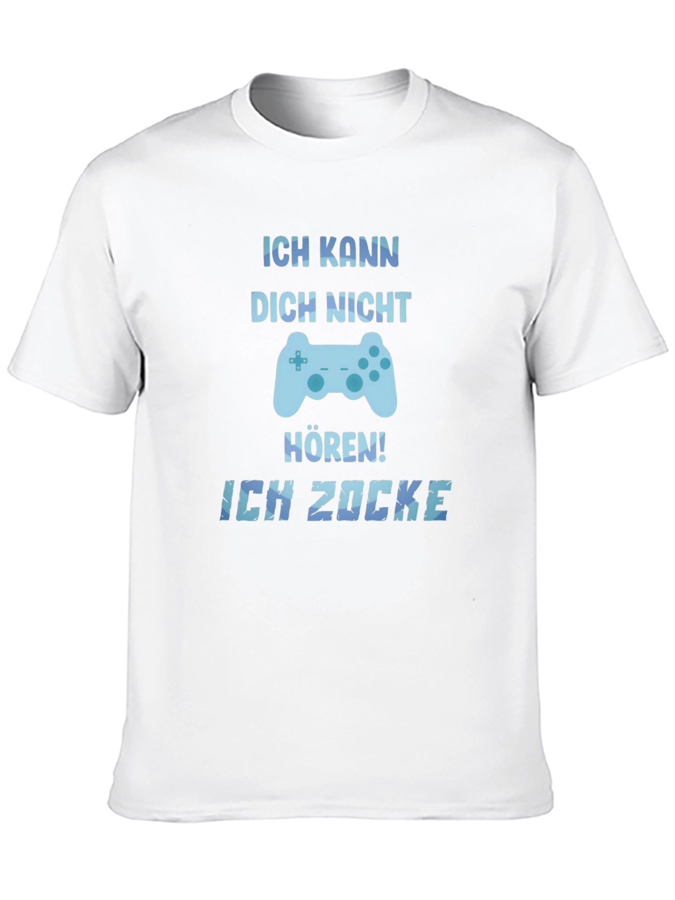 Ich Zocke T-Shirt Gaming Tee