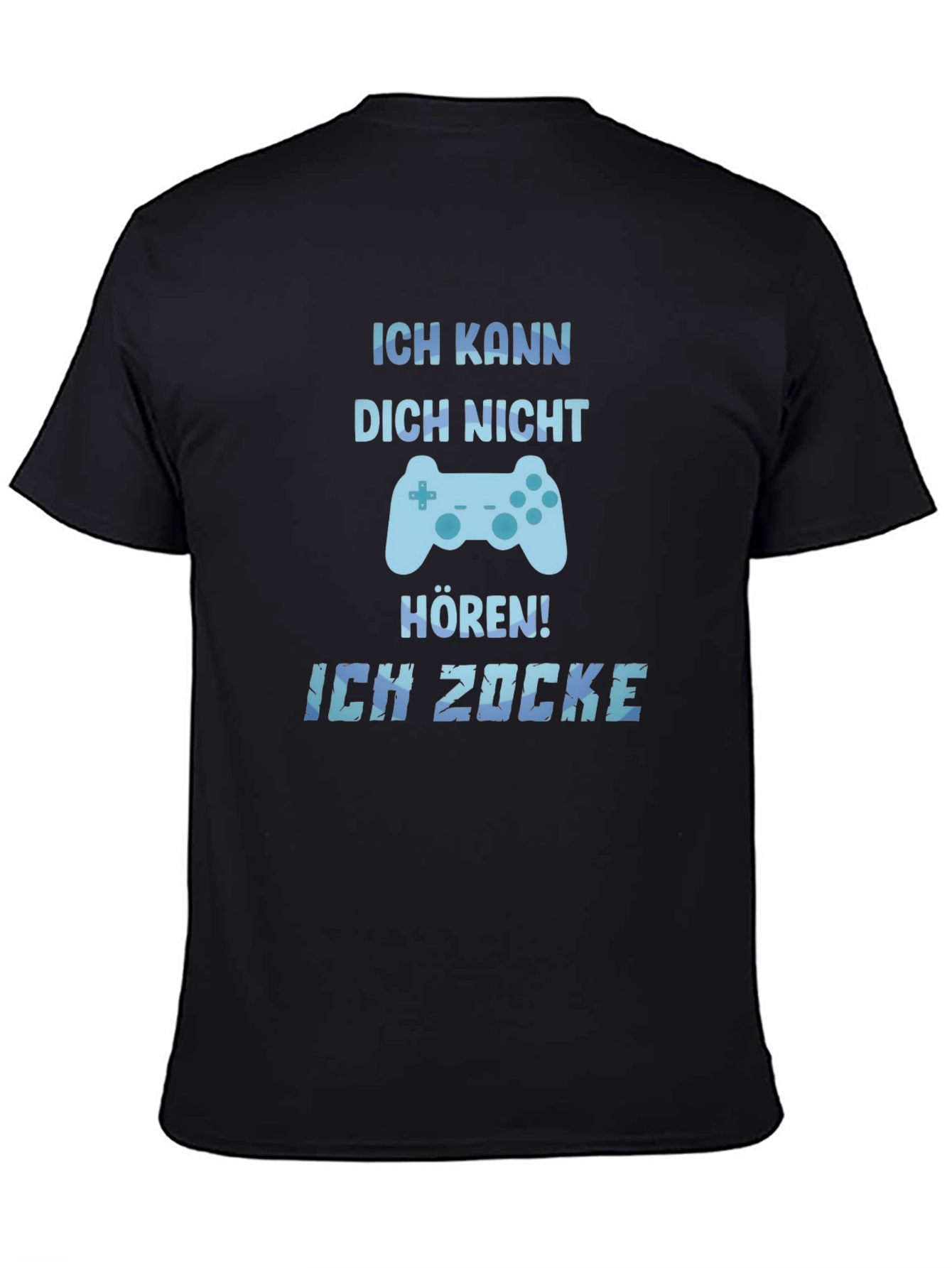 Ich Zocke T-Shirt Gaming Tee