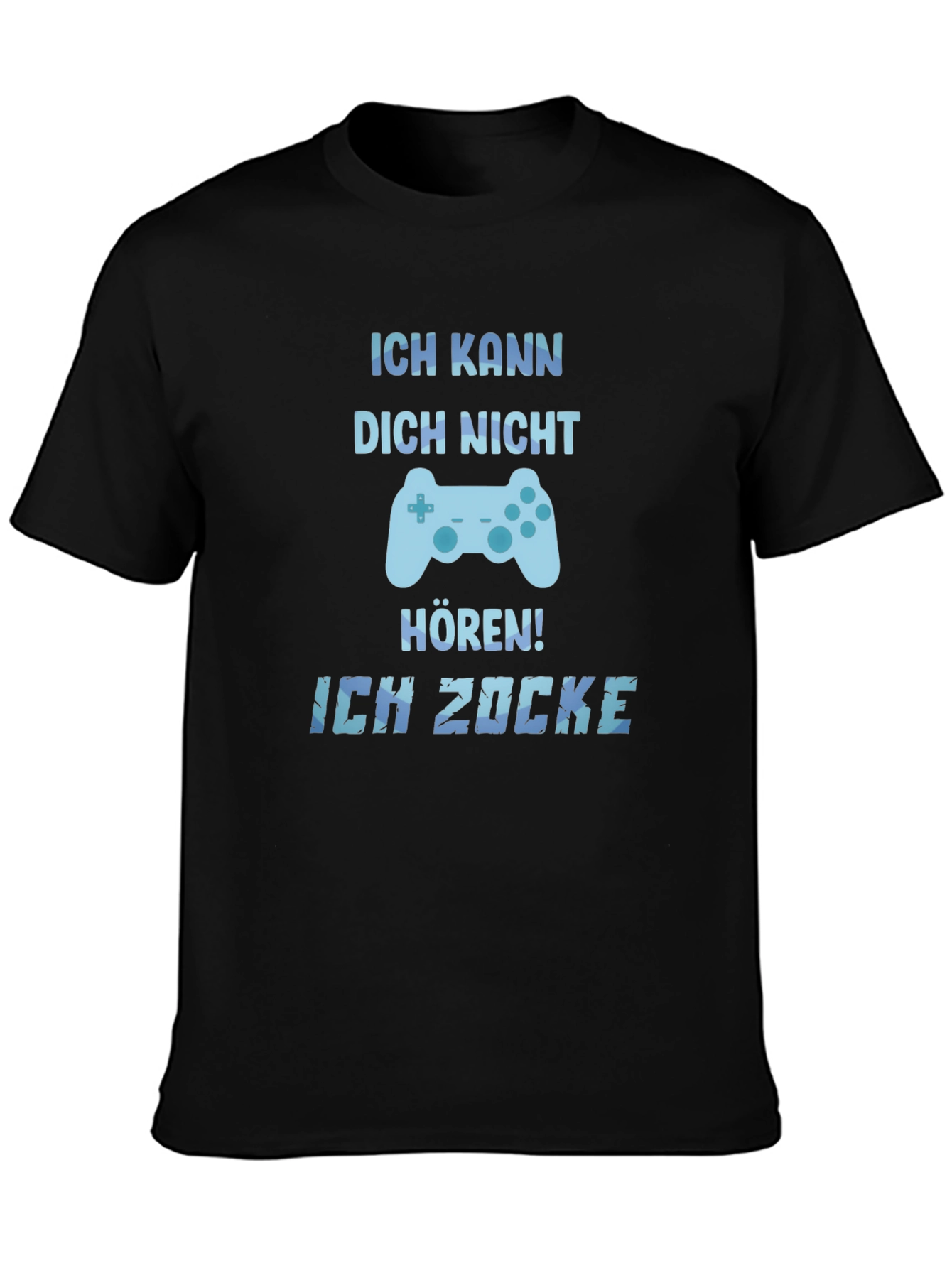 Ich Zocke T-Shirt Gaming Tee
