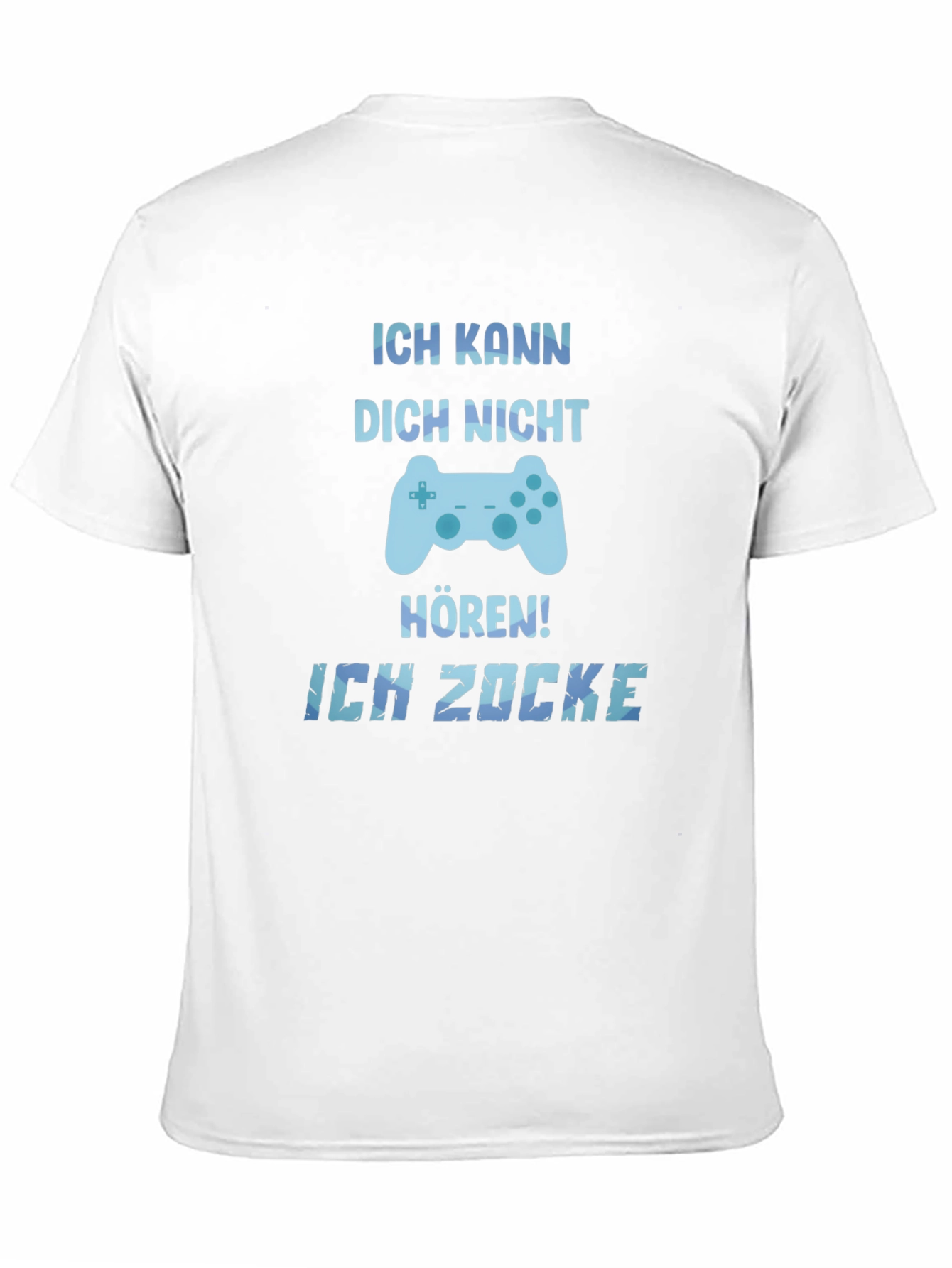 Ich Zocke T-Shirt Gaming Tee