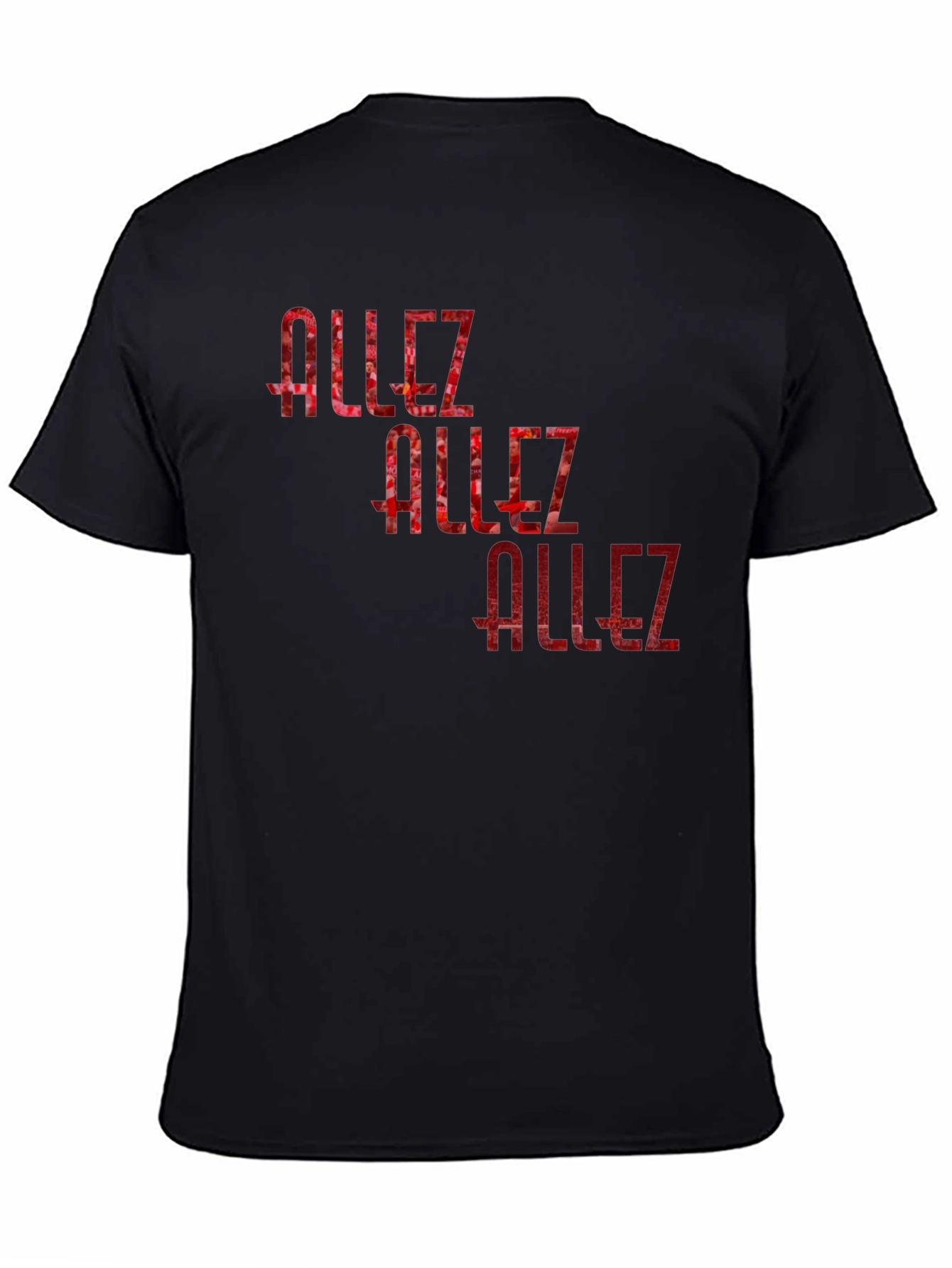 Allez Graphic Print Black T-Shirt