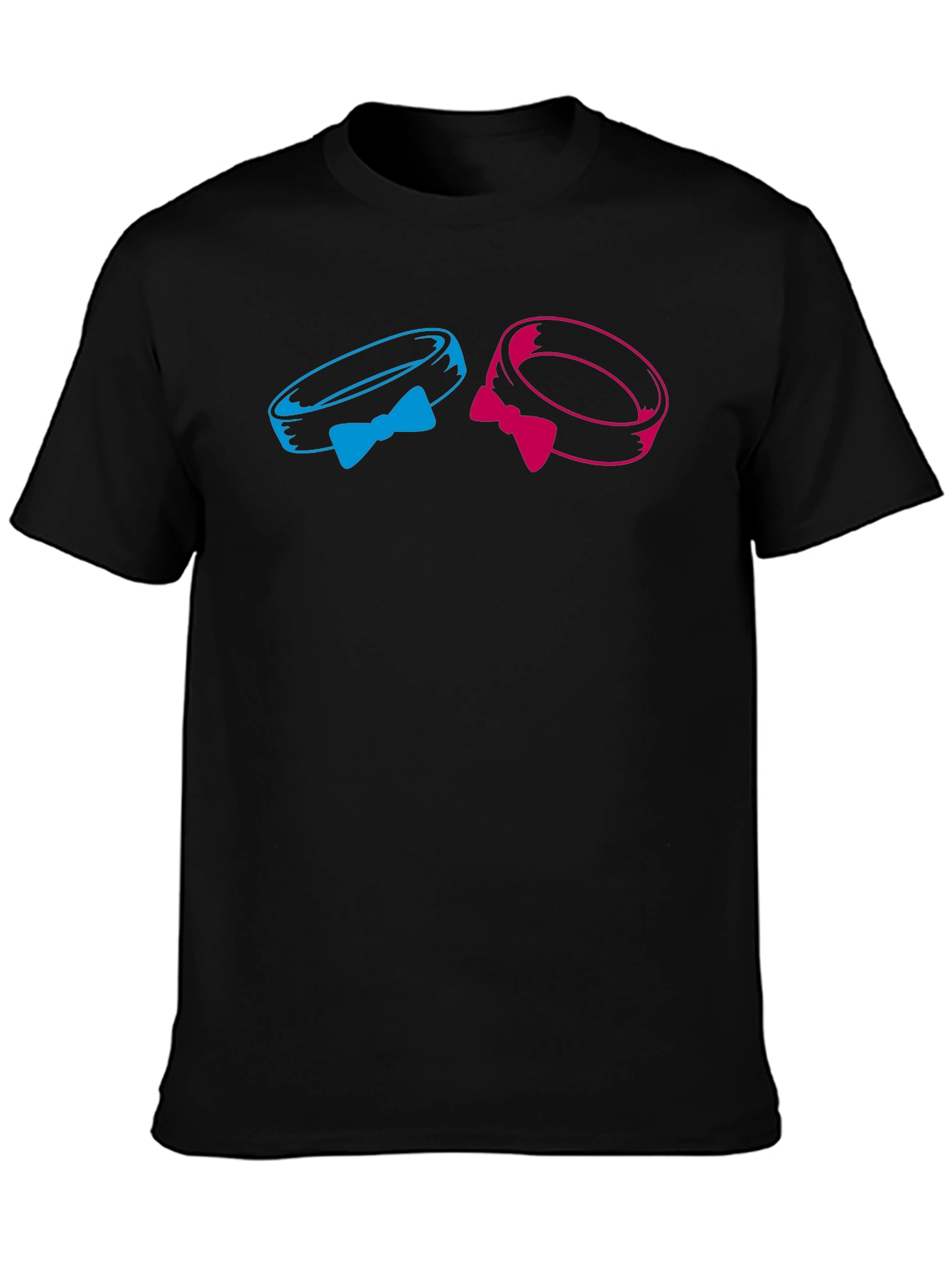 Fun Rings Graphic Tee - Black