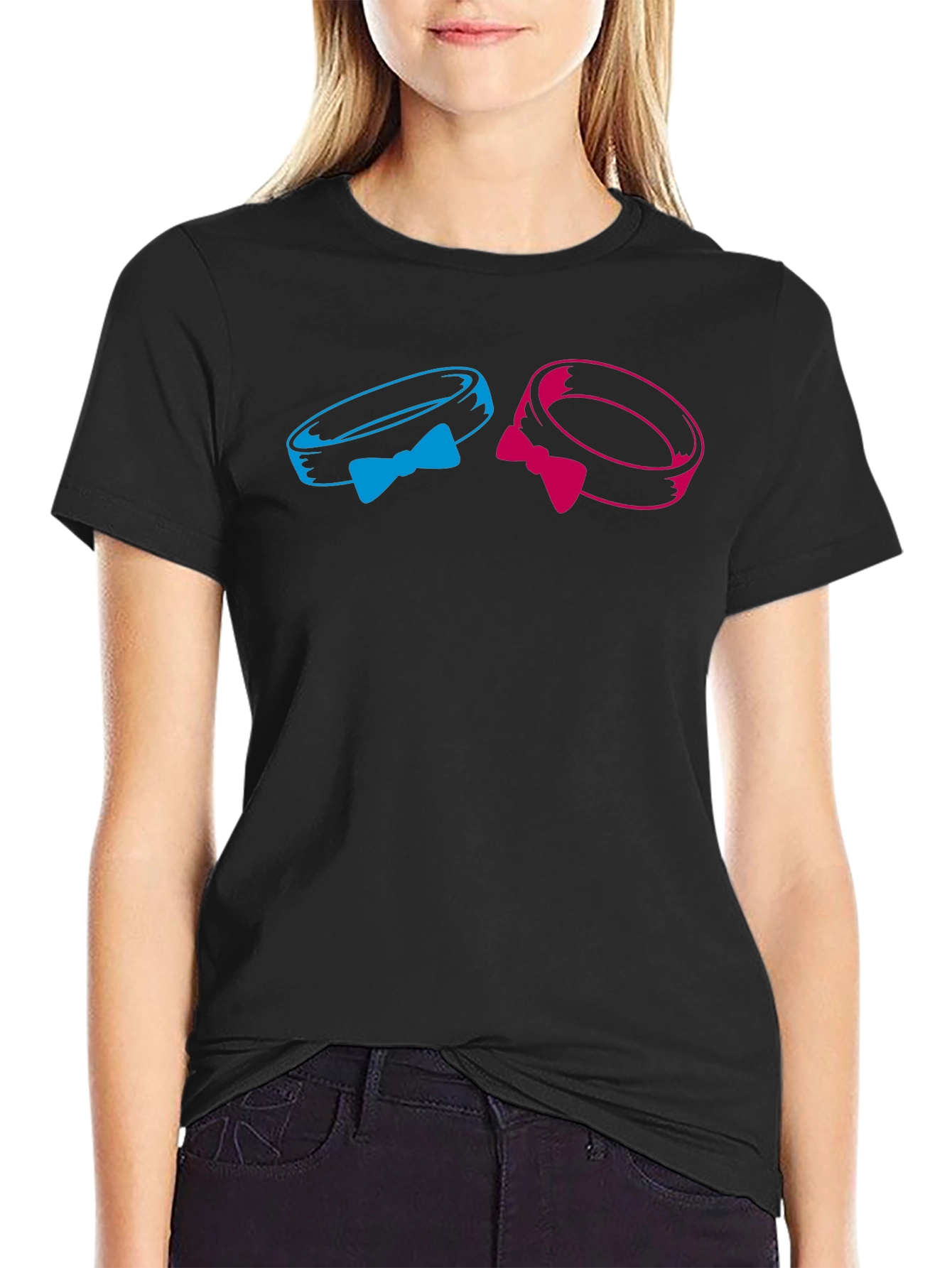 Fun Rings Graphic Tee - Black