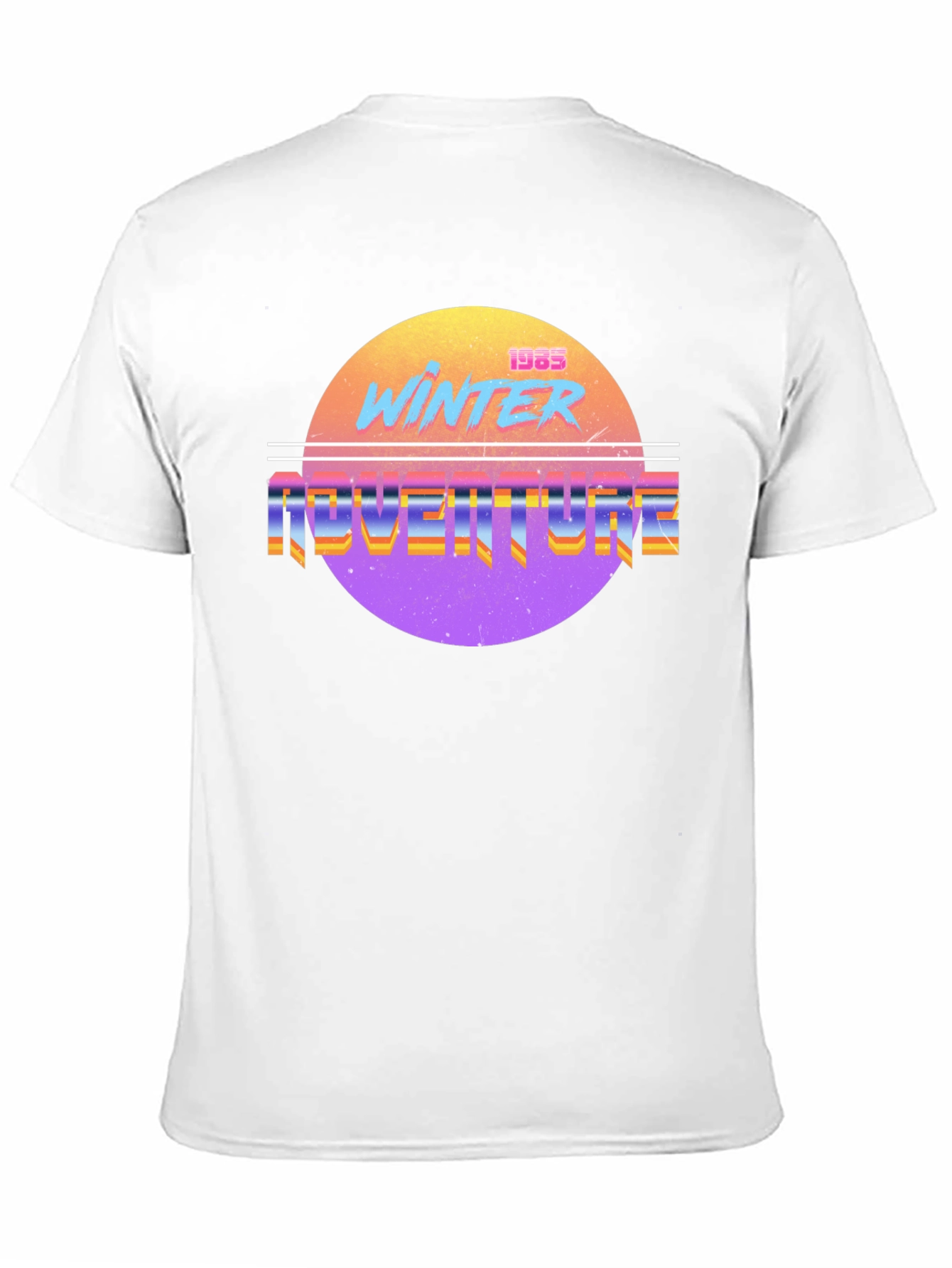 Winter Adventure 1985 Retro Graphic Tee