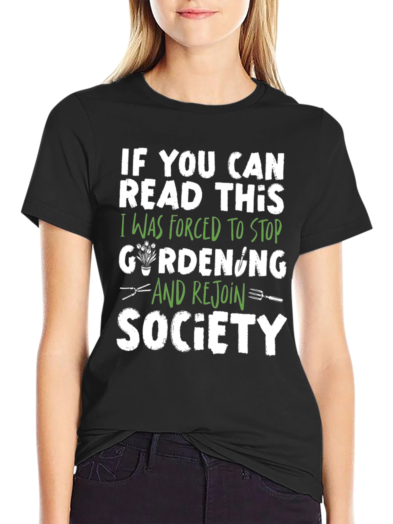 Gardening Forced to Stop T-Shirt