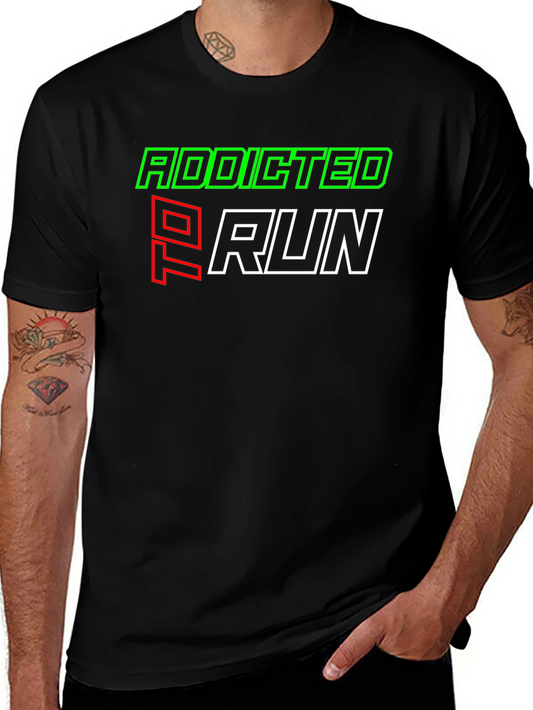 Addicted to Run Graphic Tee