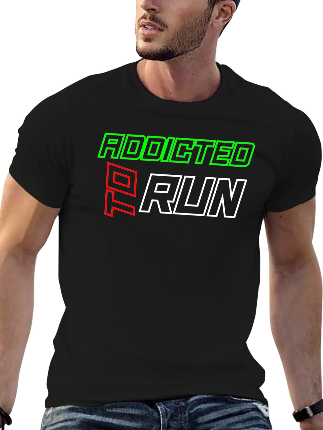 Addicted to Run Graphic Tee