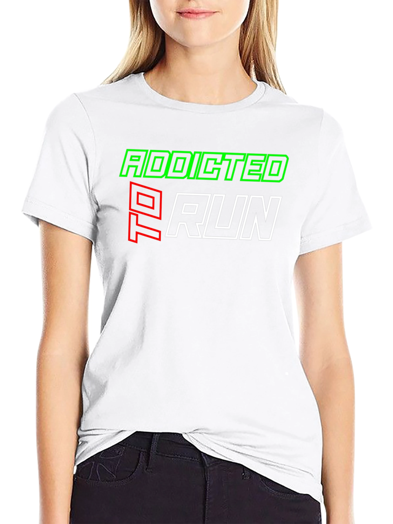 Addicted to Run Graphic Tee