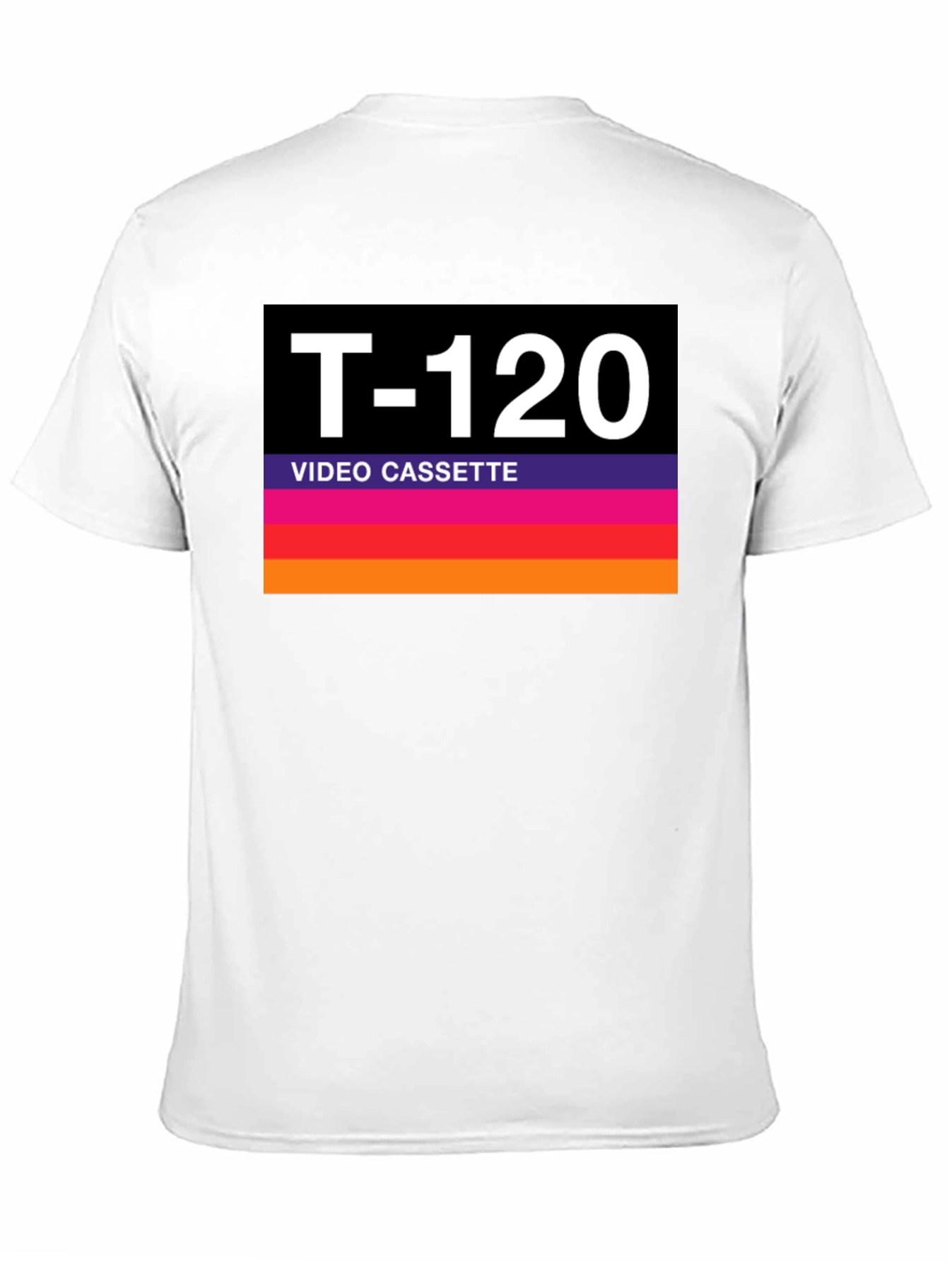 T-120 Video Cassette Retro Style Graphic Tee