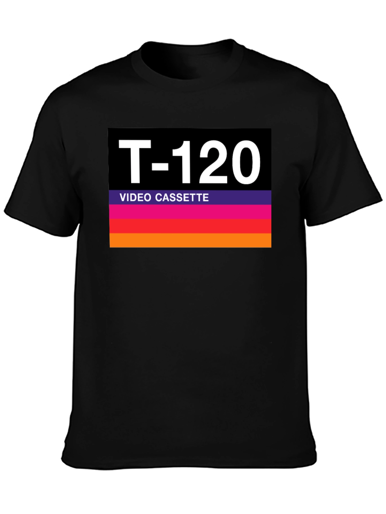 T-120 Video Cassette Retro Style Graphic Tee