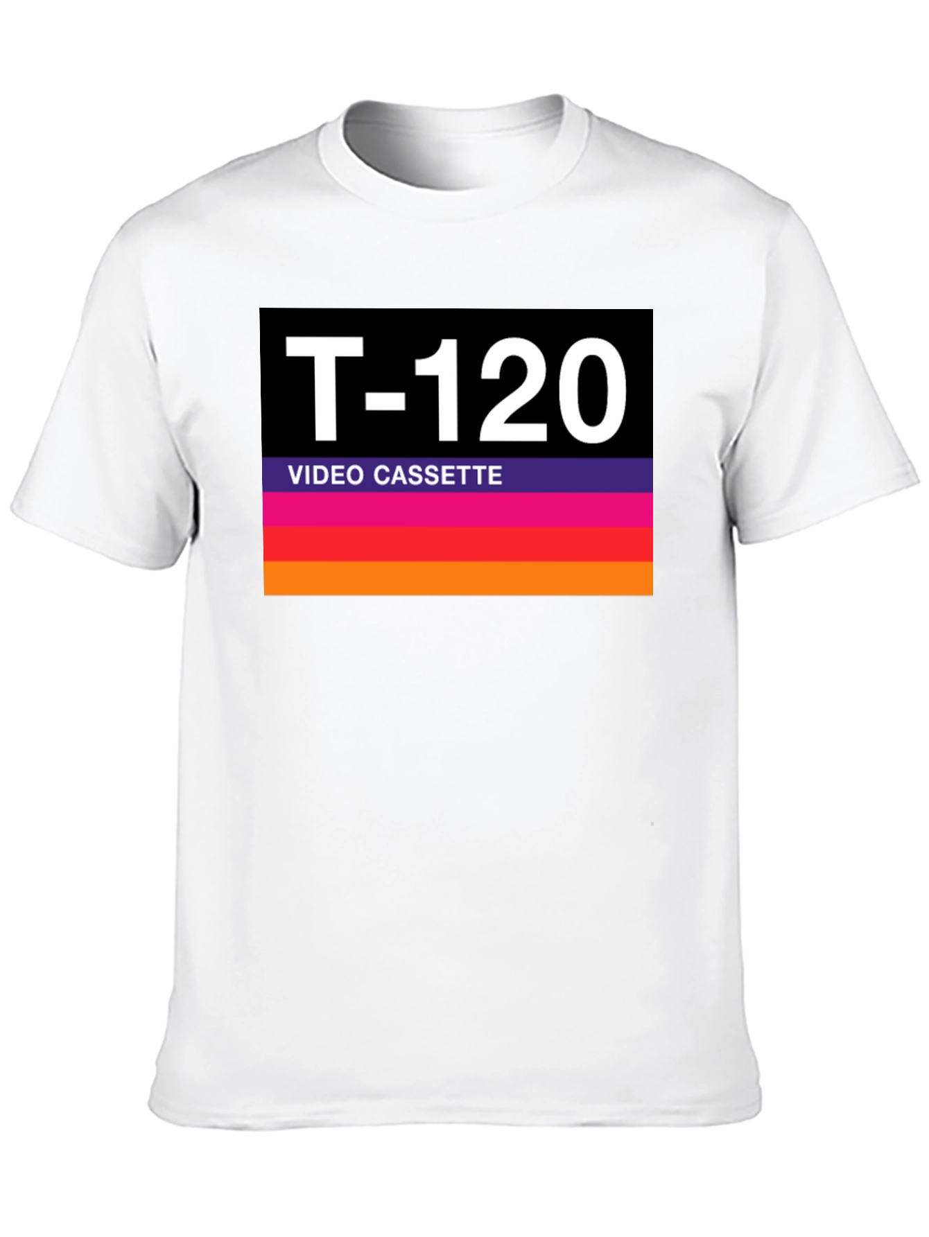 T-120 Video Cassette Retro Style Graphic Tee