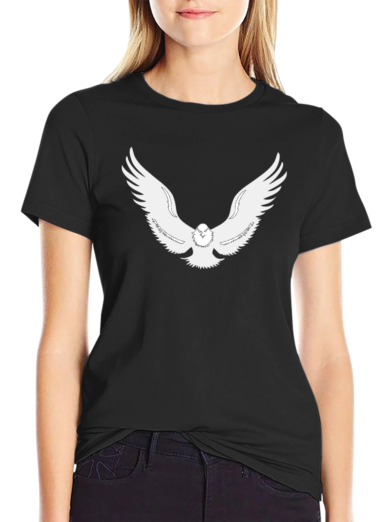 Black Eagle T-Shirt - Stylish Graphic Tee