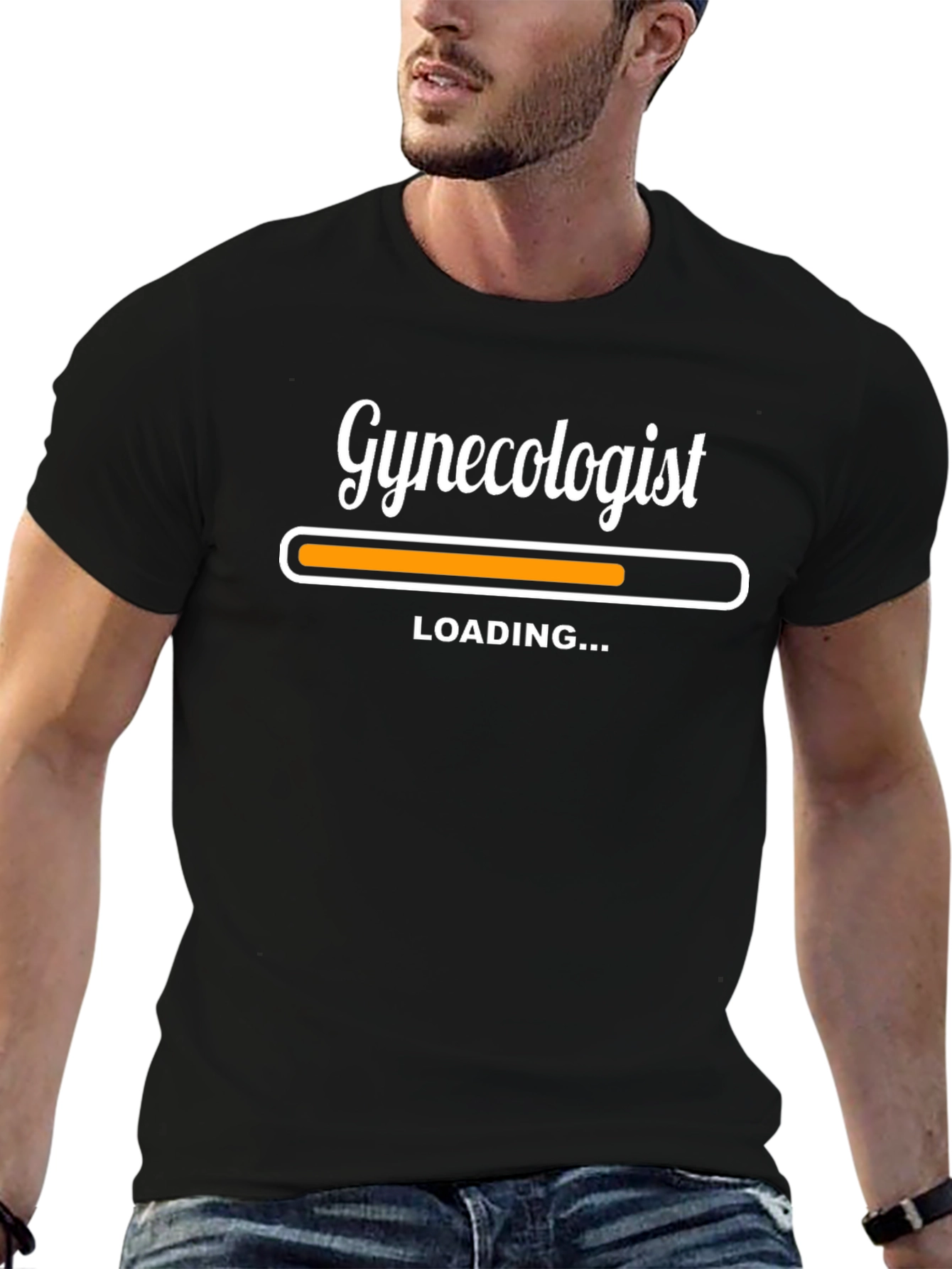 Gynecologist Loading Funny Graphic T-Shirt