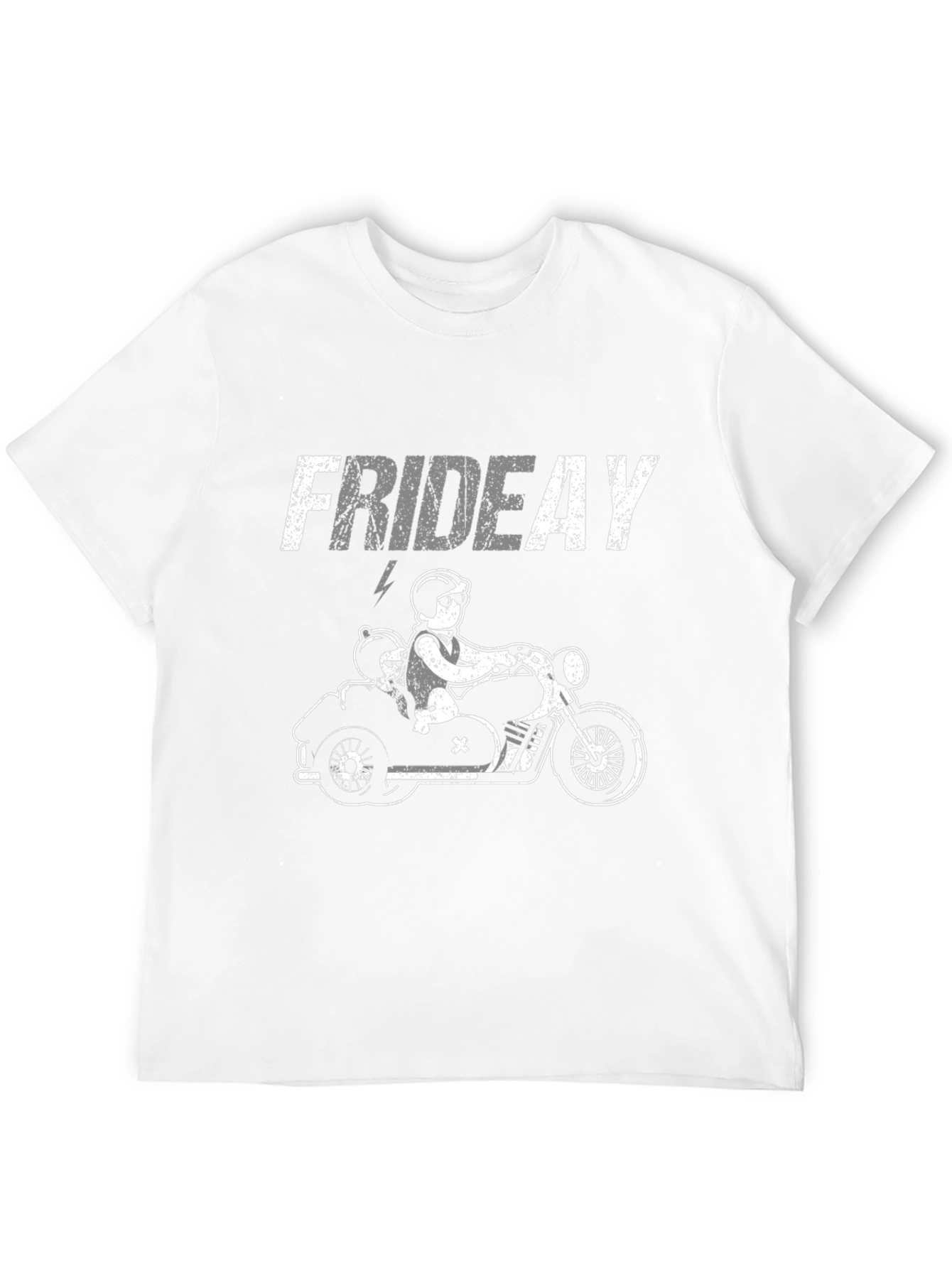 Friday Motorcycle Ride T-Shirt - Black