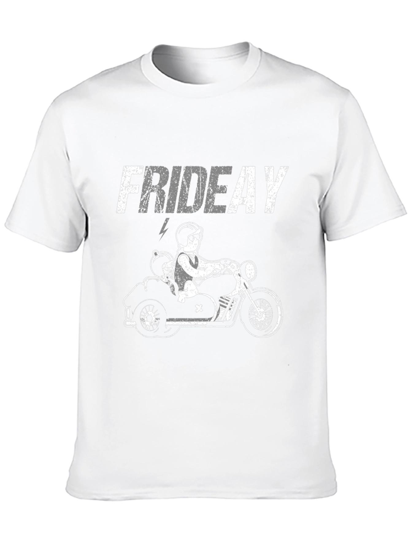 Friday Motorcycle Ride T-Shirt - Black