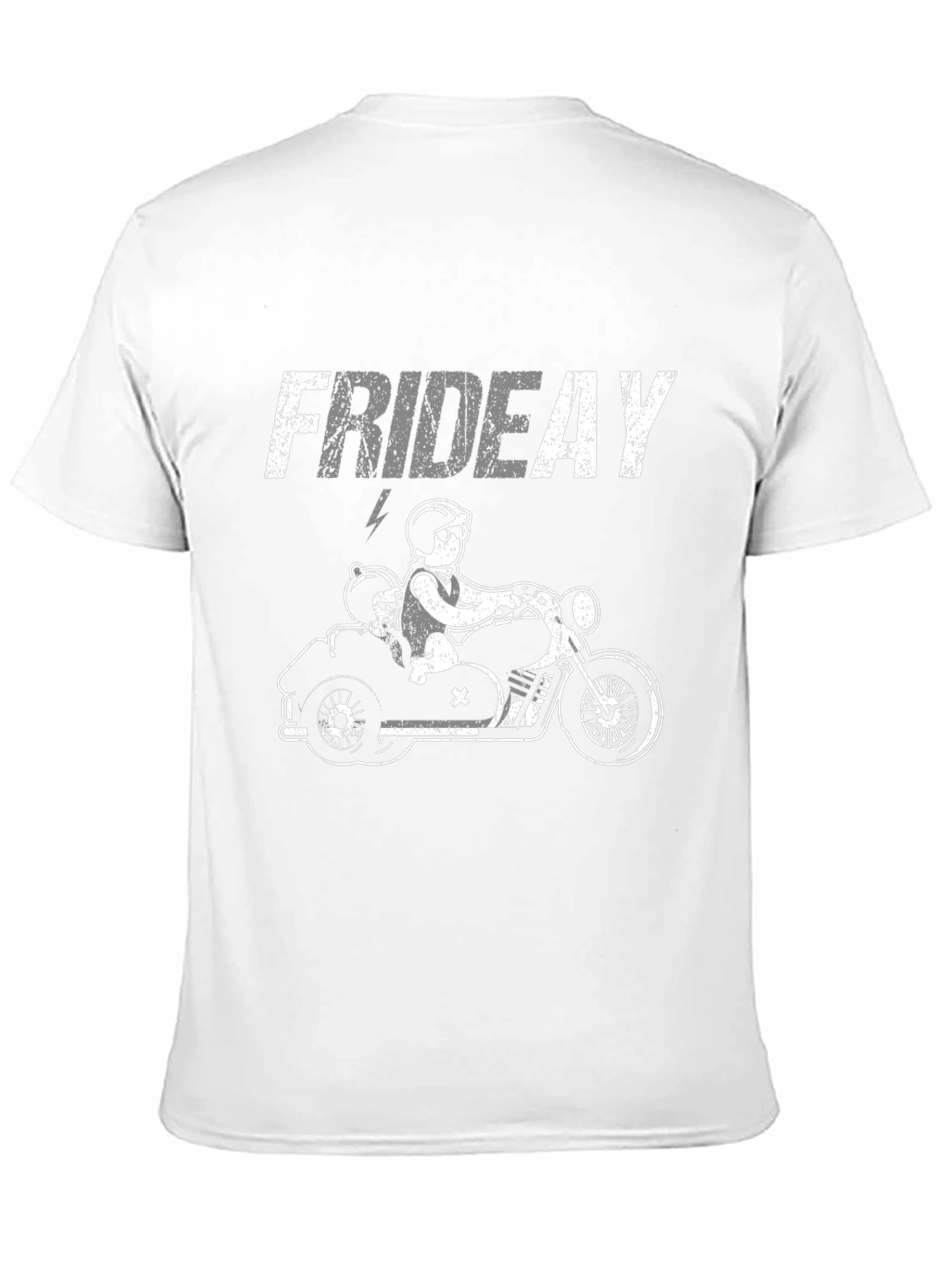 Friday Motorcycle Ride T-Shirt - Black