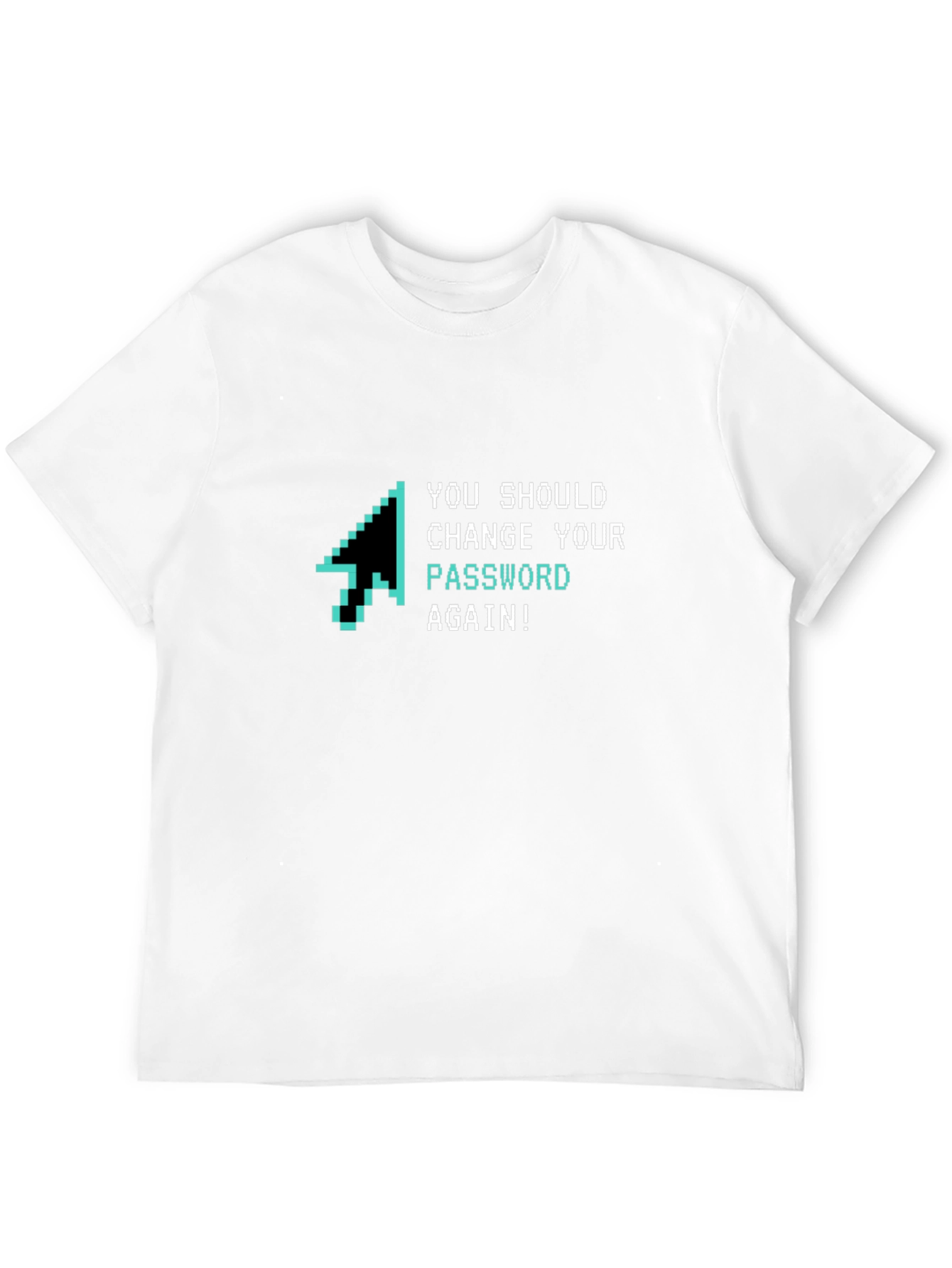 Change Password Funny T-Shirt - Black