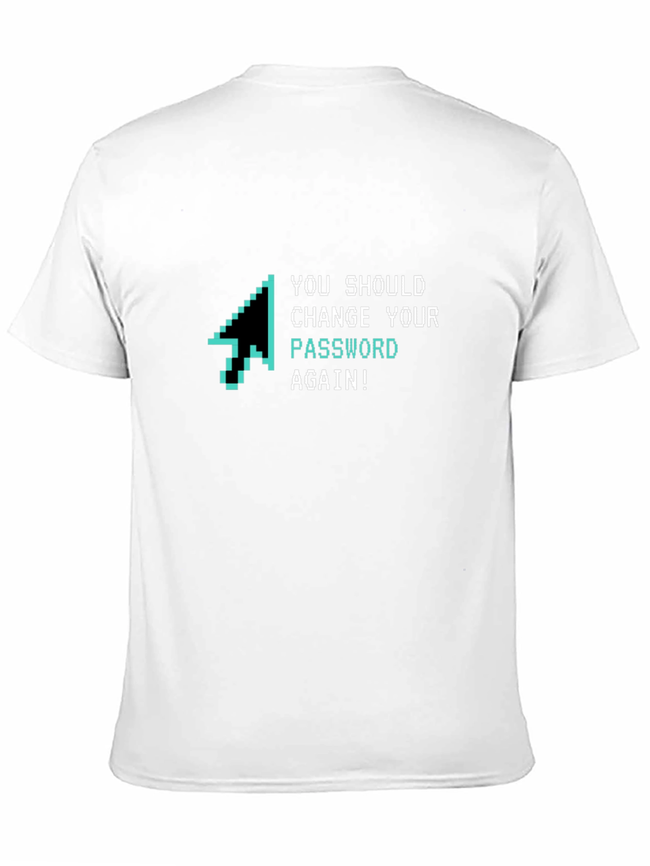 Change Password Funny T-Shirt - Black