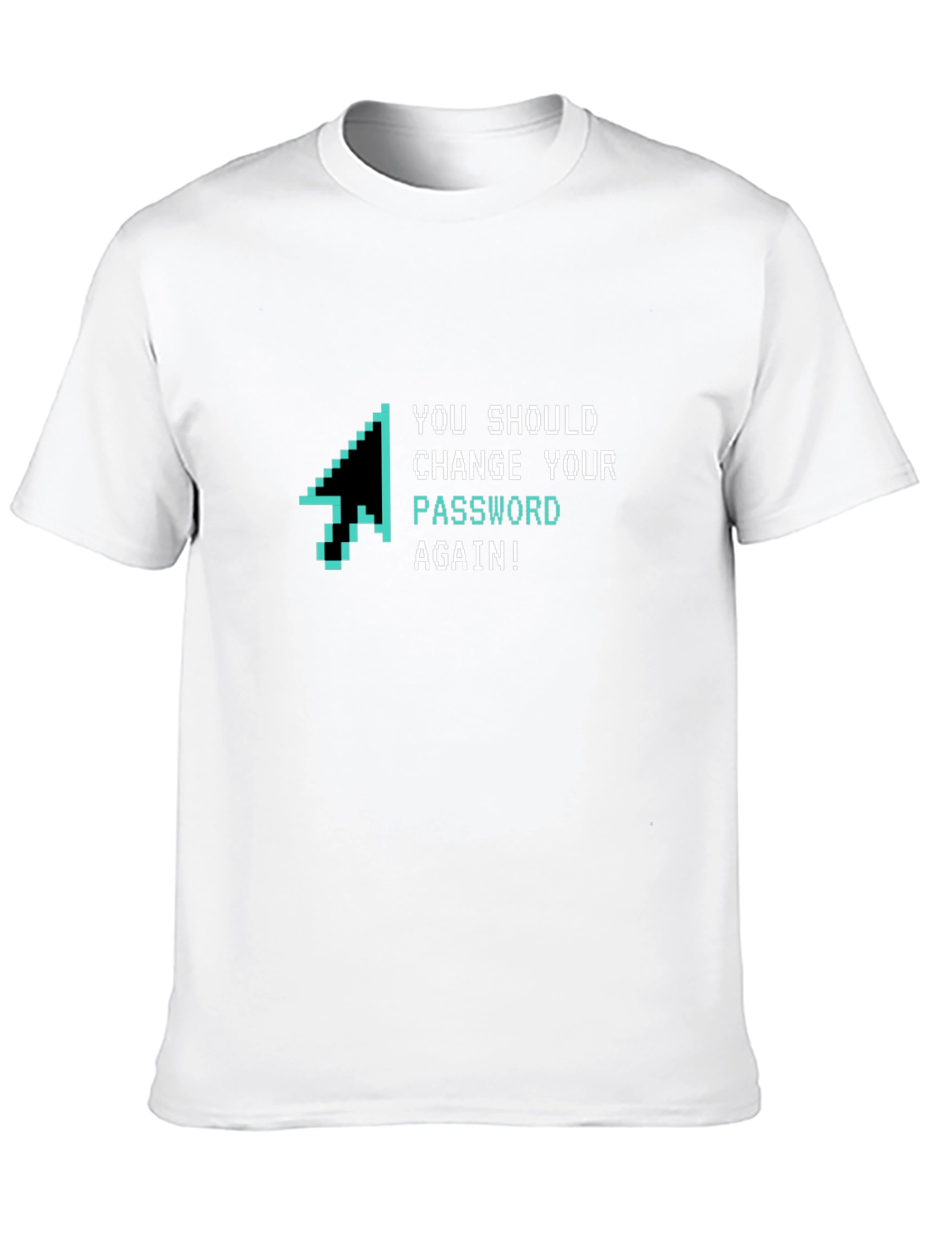 Change Password Funny T-Shirt - Black