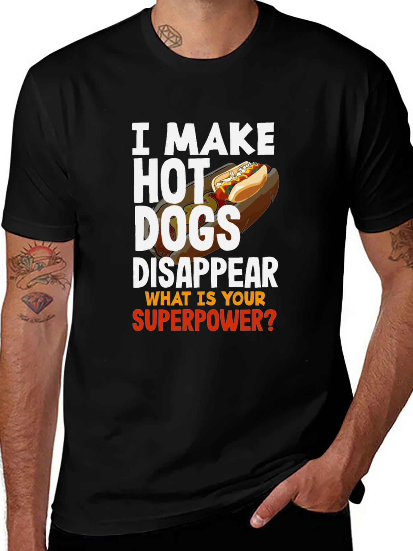 Hot Dog Superpower T-Shirt