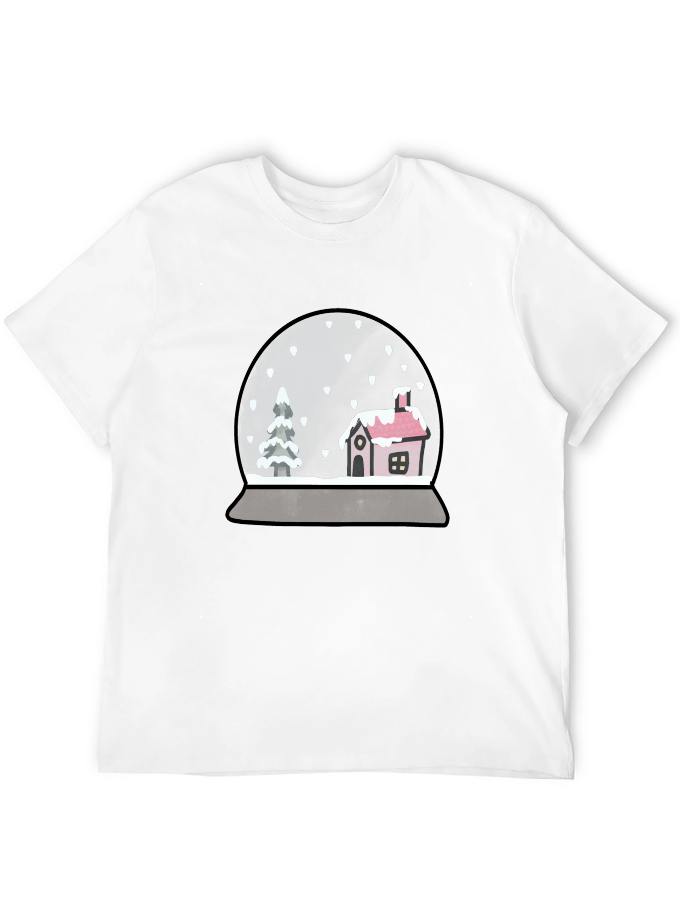Winter Snow Globe Graphic Tee
