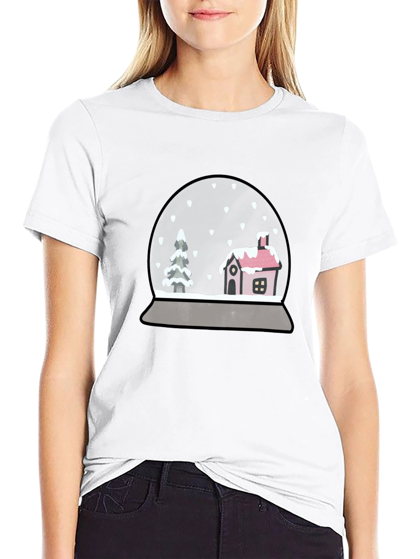 Winter Snow Globe Graphic Tee