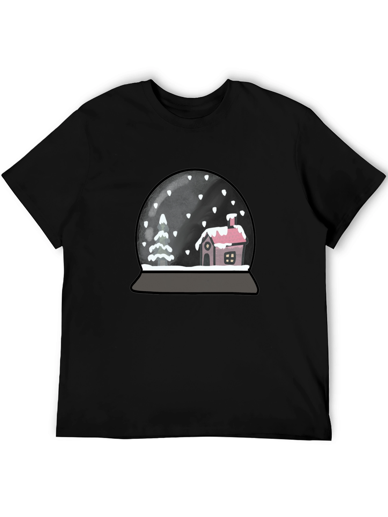 Winter Snow Globe Graphic Tee