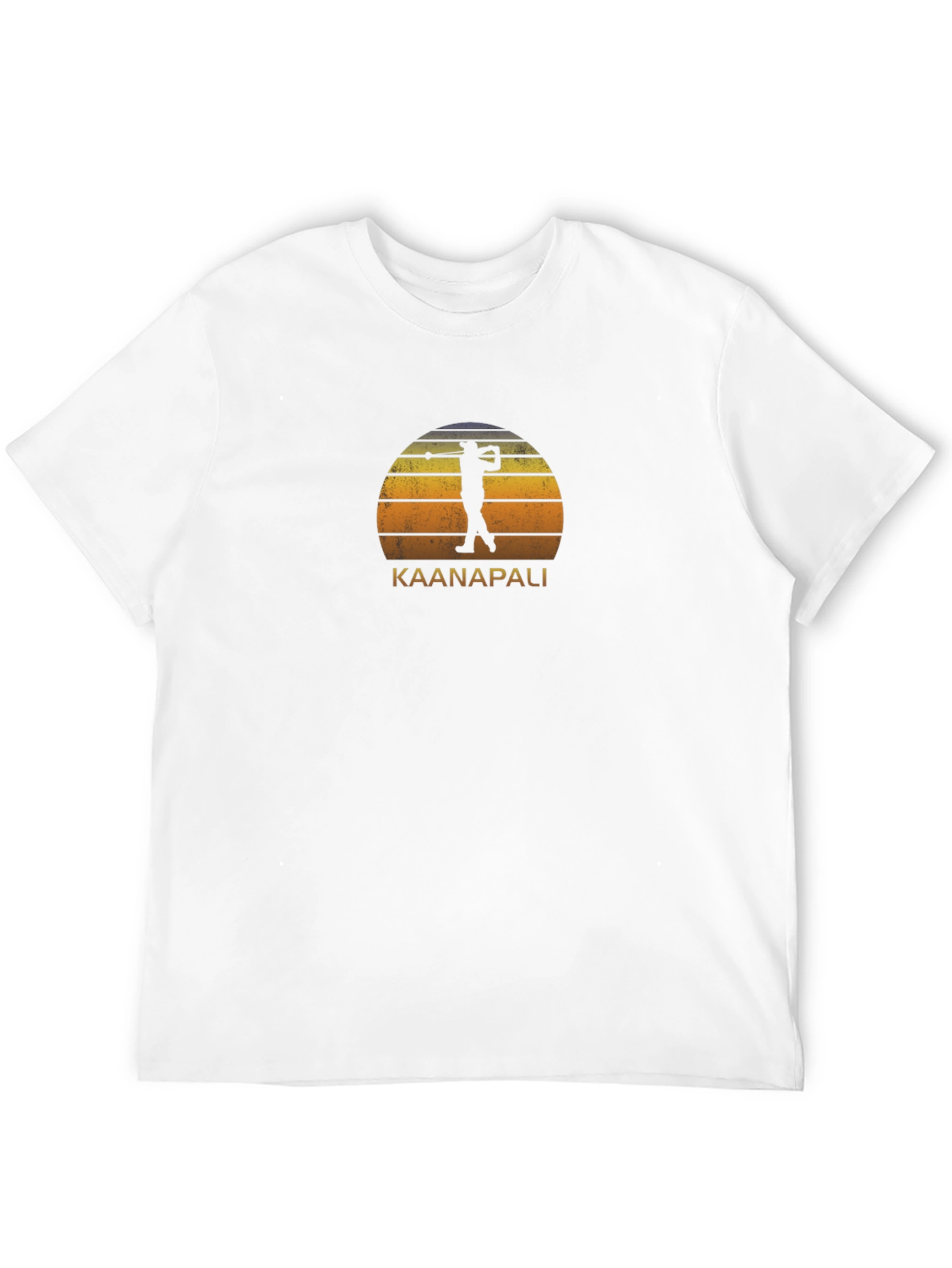 Kaanapali Golf Sunset Graphic Tee - Retro Style