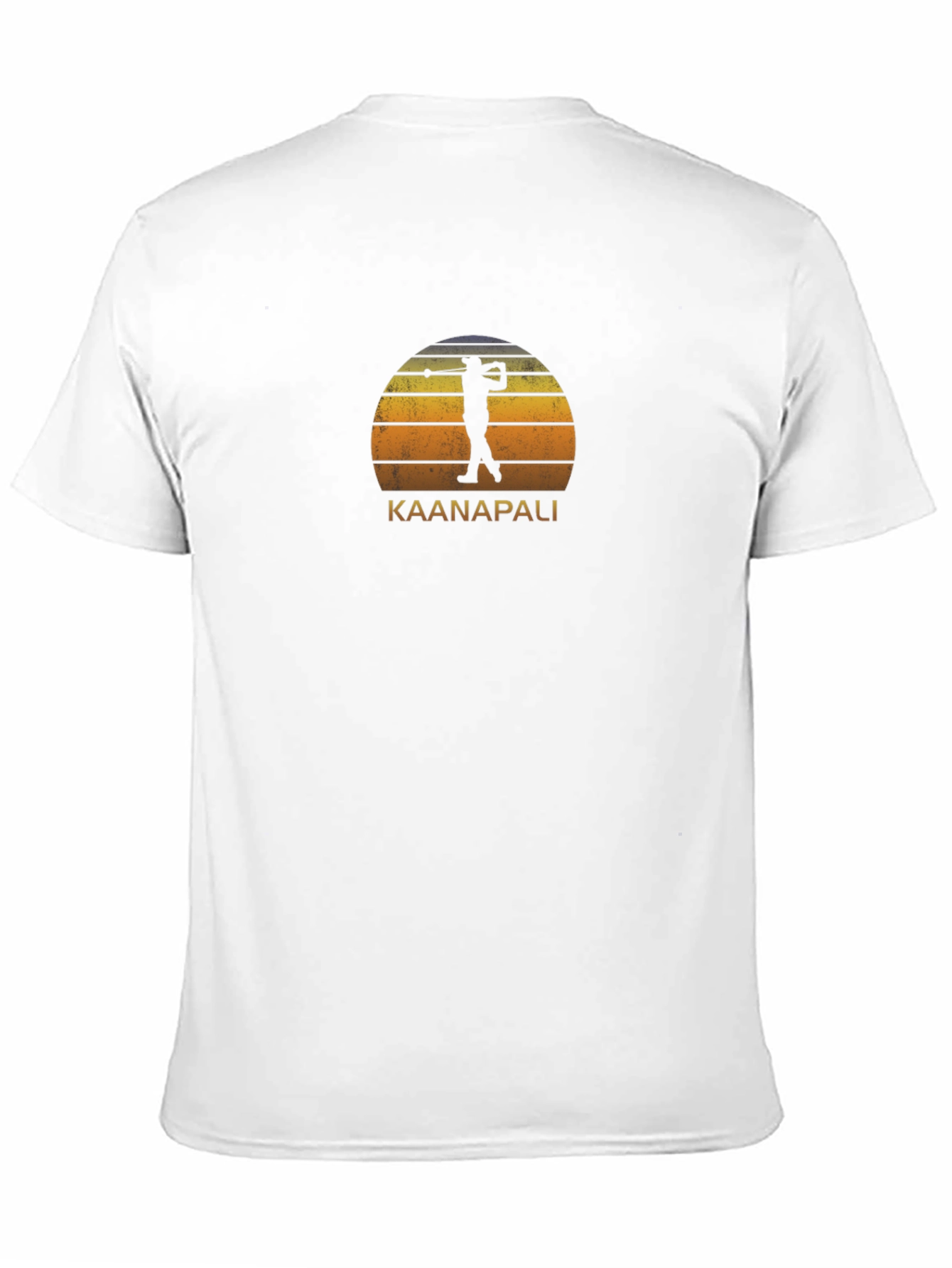 Kaanapali Golf Sunset Graphic Tee - Retro Style