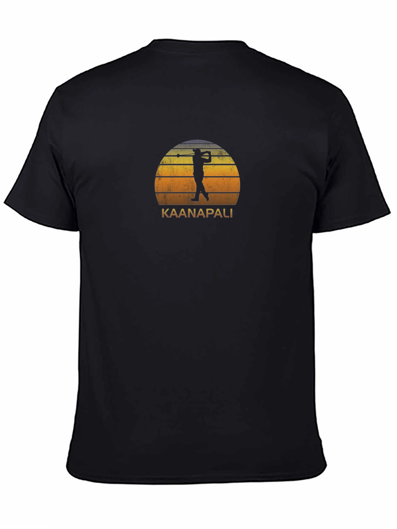 Kaanapali Golf Sunset Graphic Tee - Retro Style
