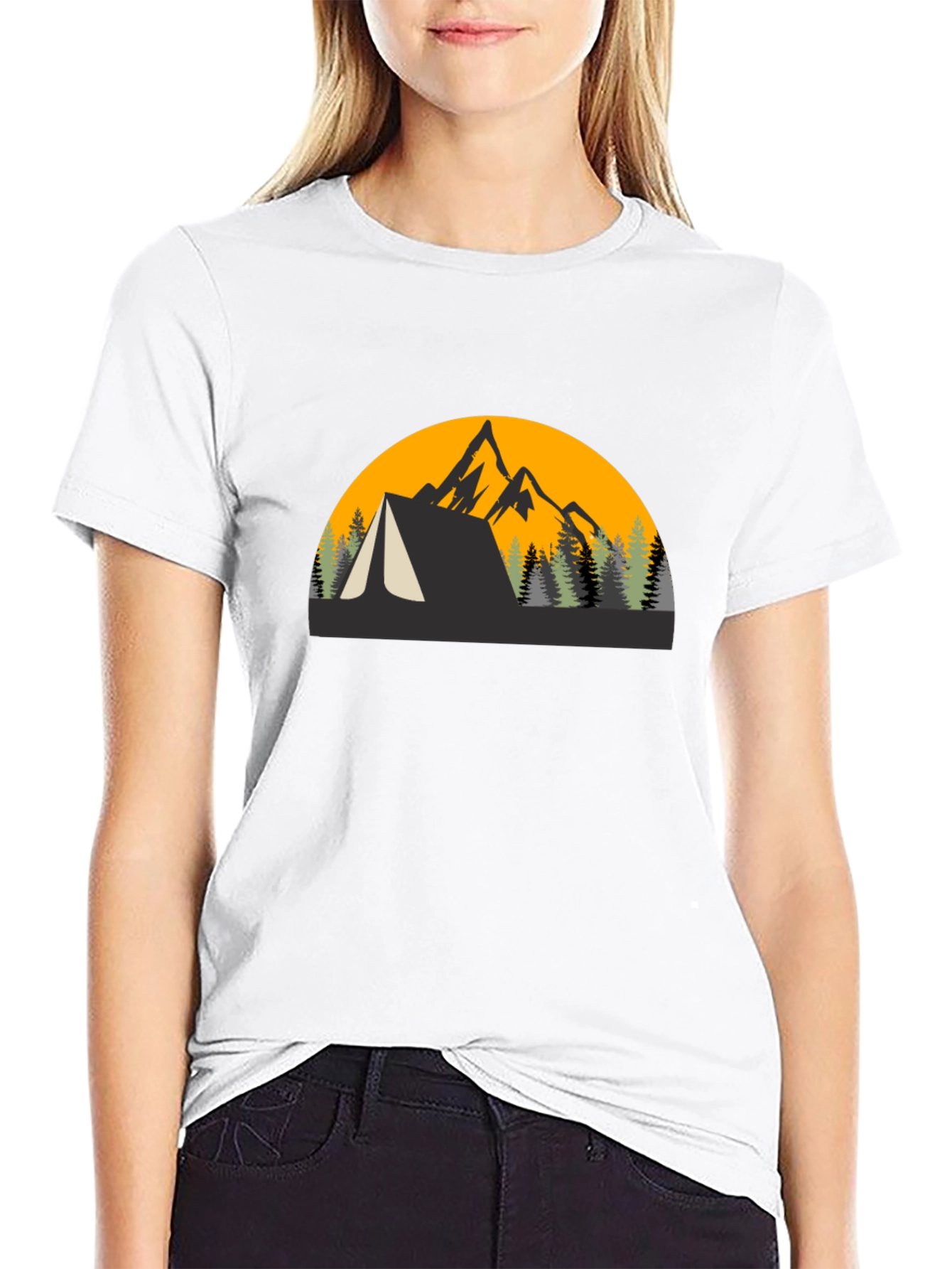 Camping Adventure Graphic Tee